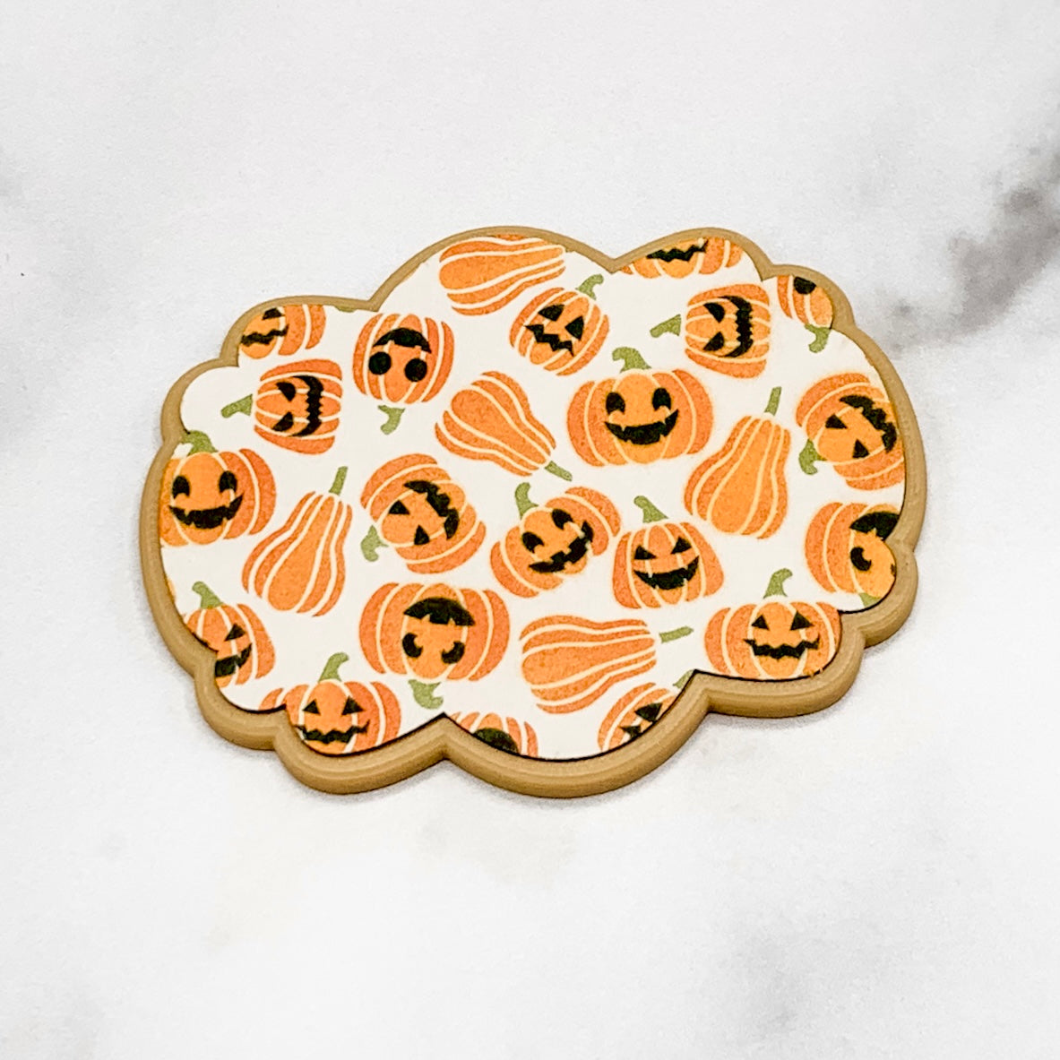 5.5 x 5.5 Stencil Pumpkins 2/3 Part Stencil