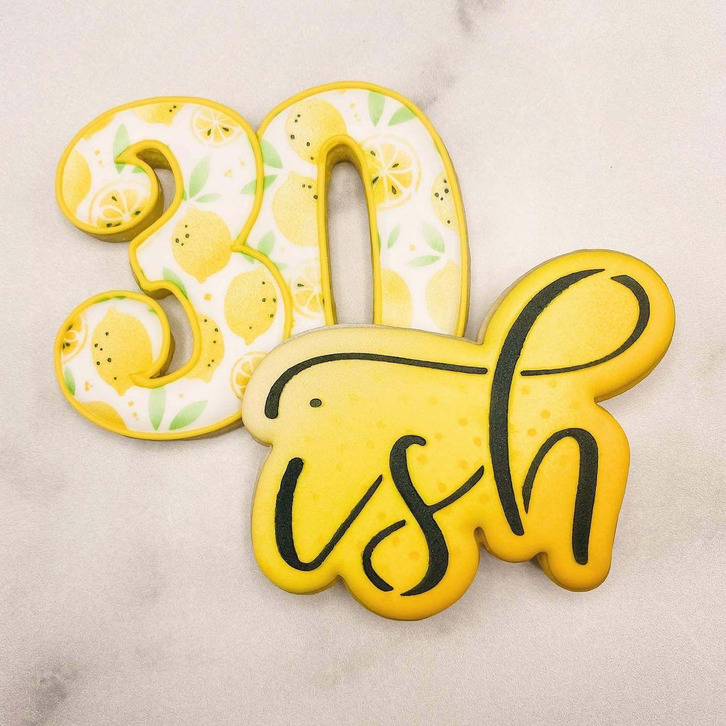 5.5 x 5.5 Stencil Lemon Squeeze – Layered Cookie Stencil