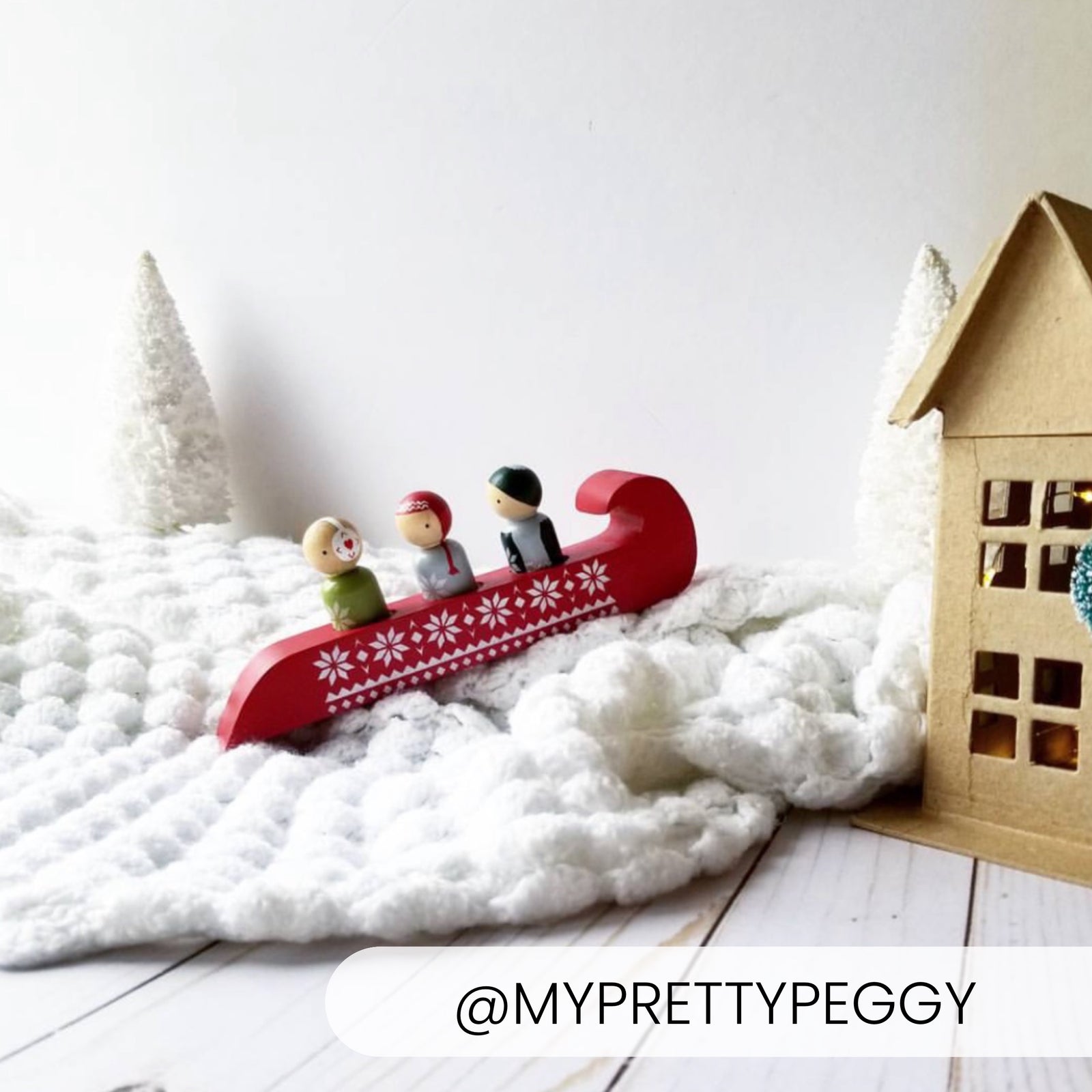 5.5 x 5.5 Stencil Holiday Sweater Stencil