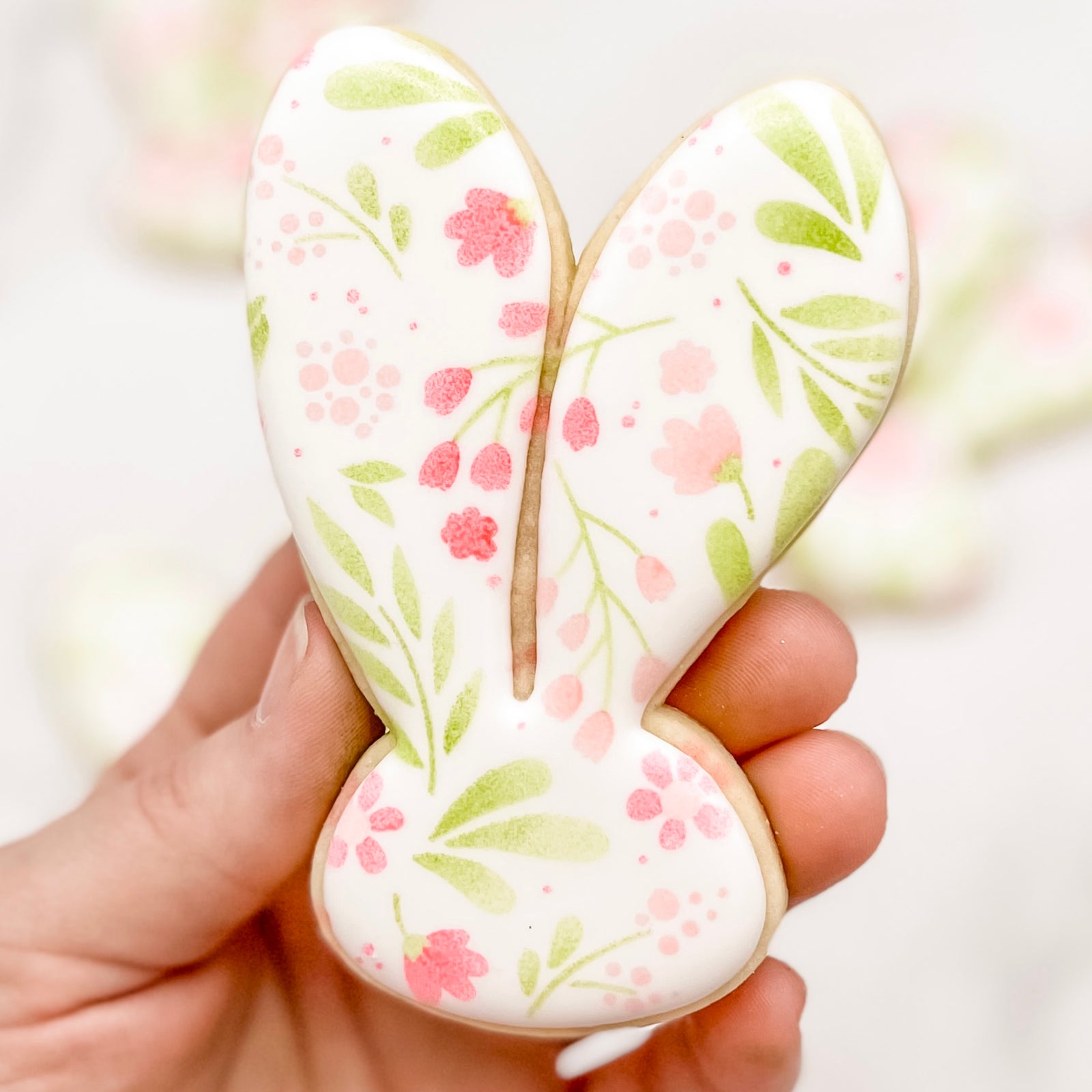 5.5 x 5.5 Stencil Spring Has Sprung 3 Part