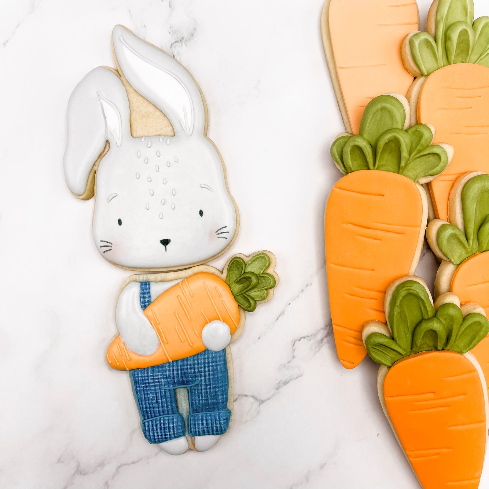 Cookie Cutters Bunny Farmer Cutter/Stencil Set