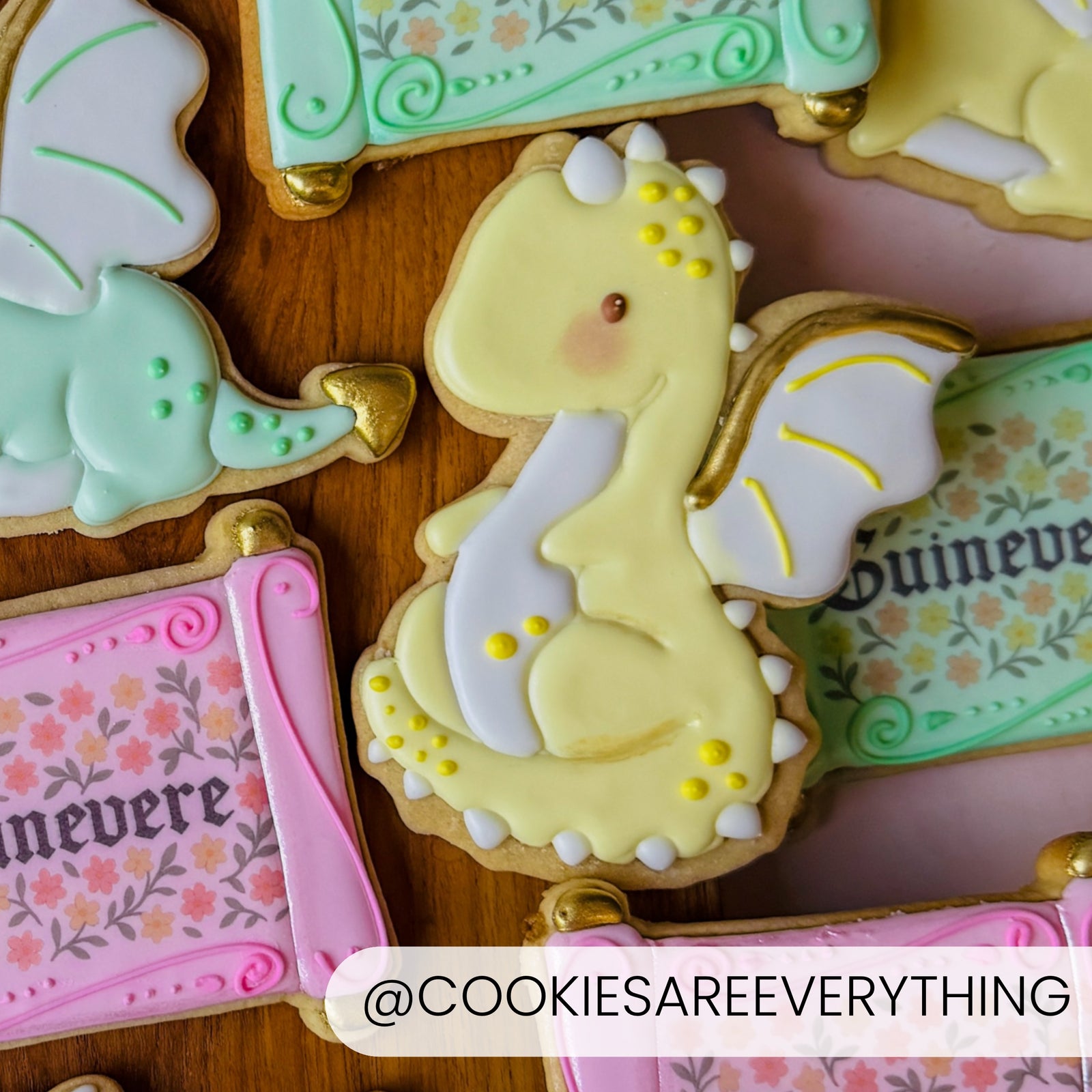 Cookie Cutters Dragon (Style 2) Cutter/Stencil