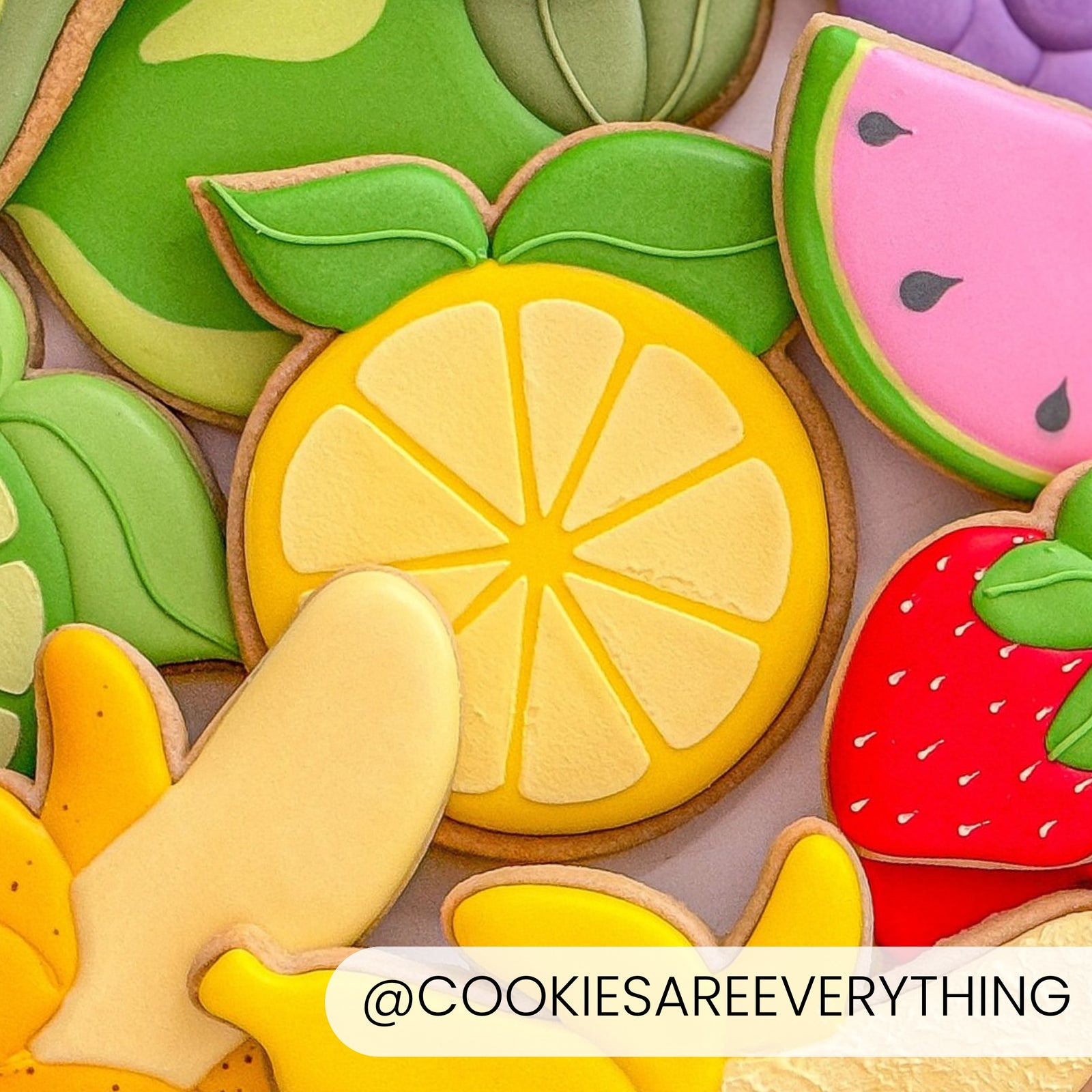 Cookie Cutters Citrus with Leaves – Cookie Cutter & Stencil Set