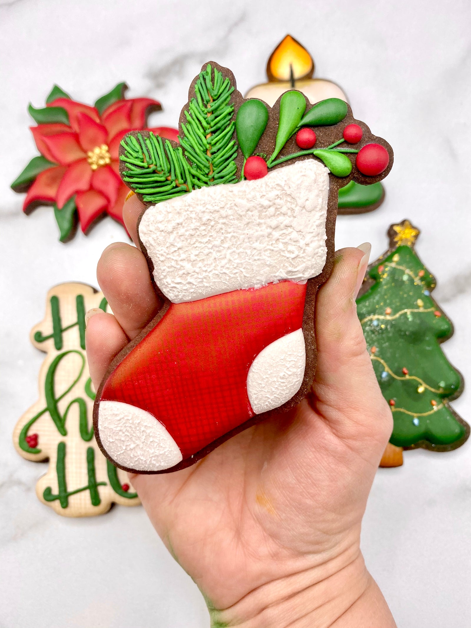 Cookie Cutters Christmas Stocking Cutter/Stencil