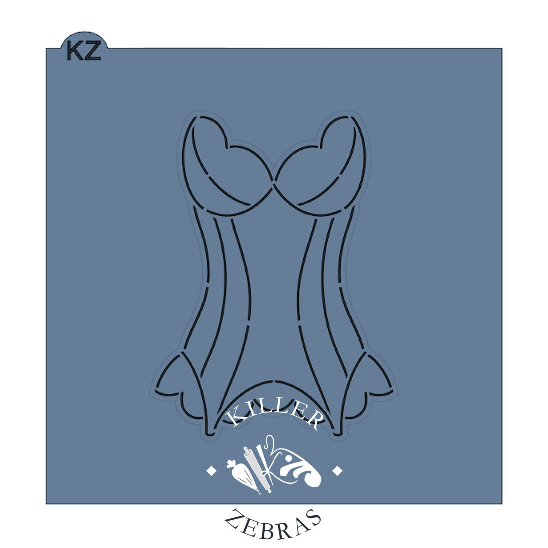 Cookie Cutters Lingerie (Style 2) Cutter/Stencil