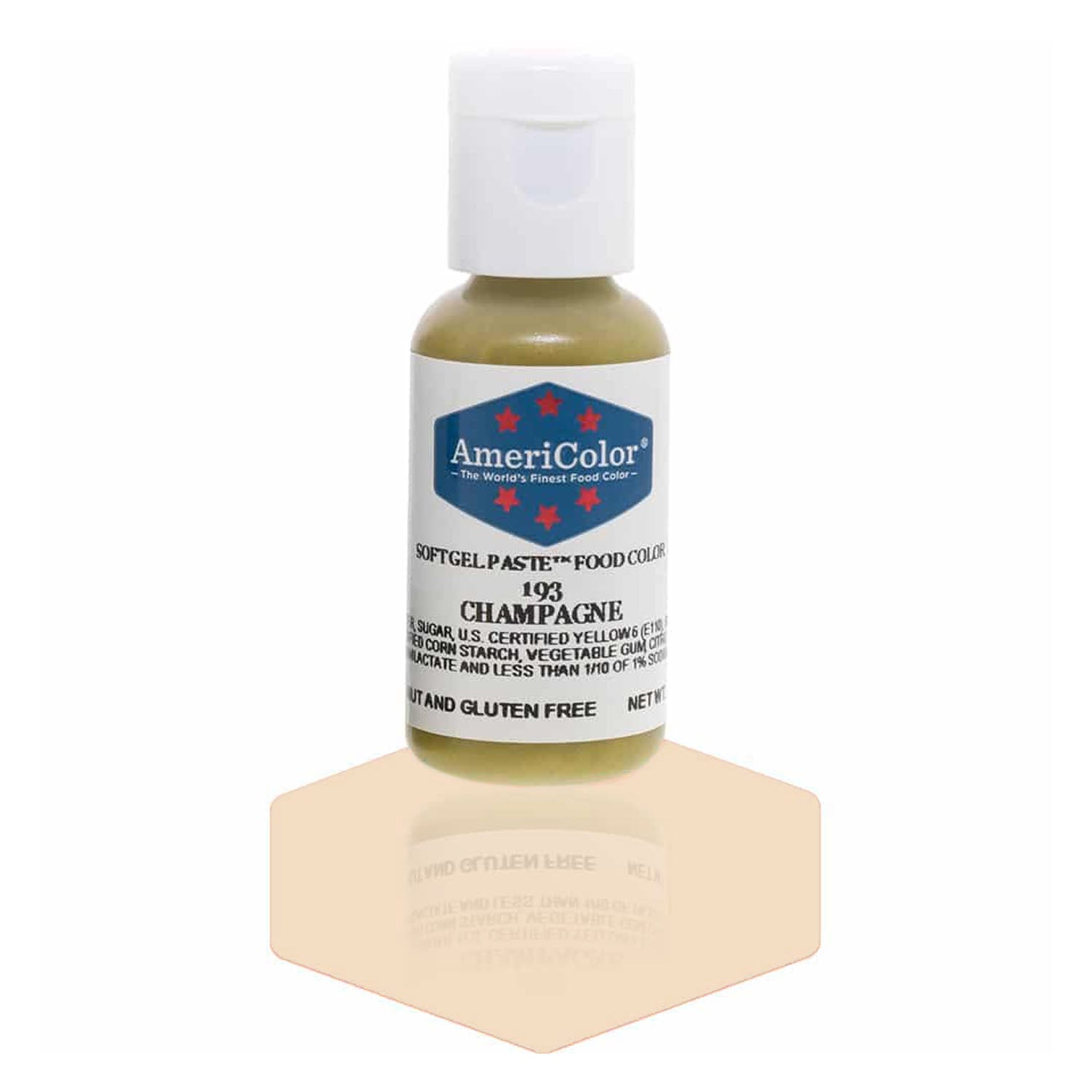 Soft Gel Paste AmeriColor Soft Gel Paste - CHAMPAGNE - Food Coloring