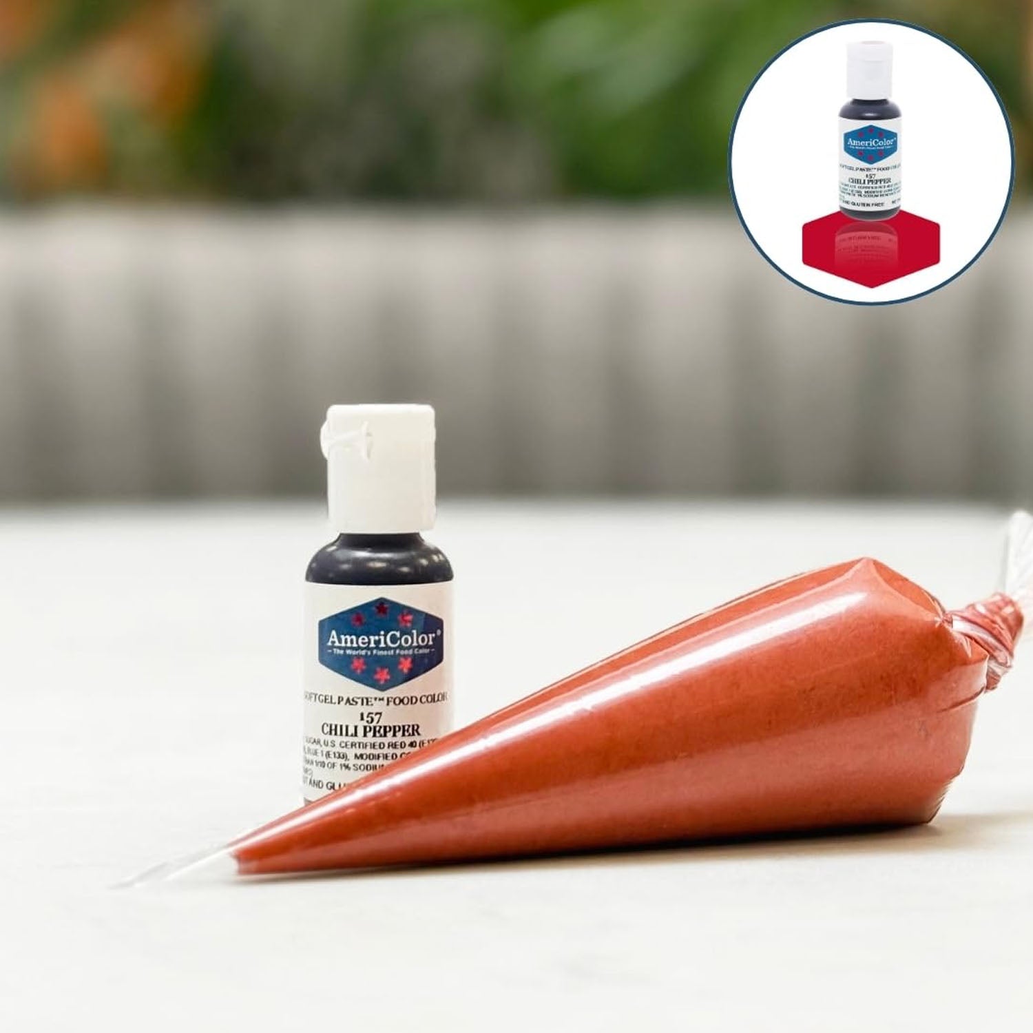 Soft Gel Paste AmeriColor Soft Gel Paste - CHILI PEPPER - Food Coloring