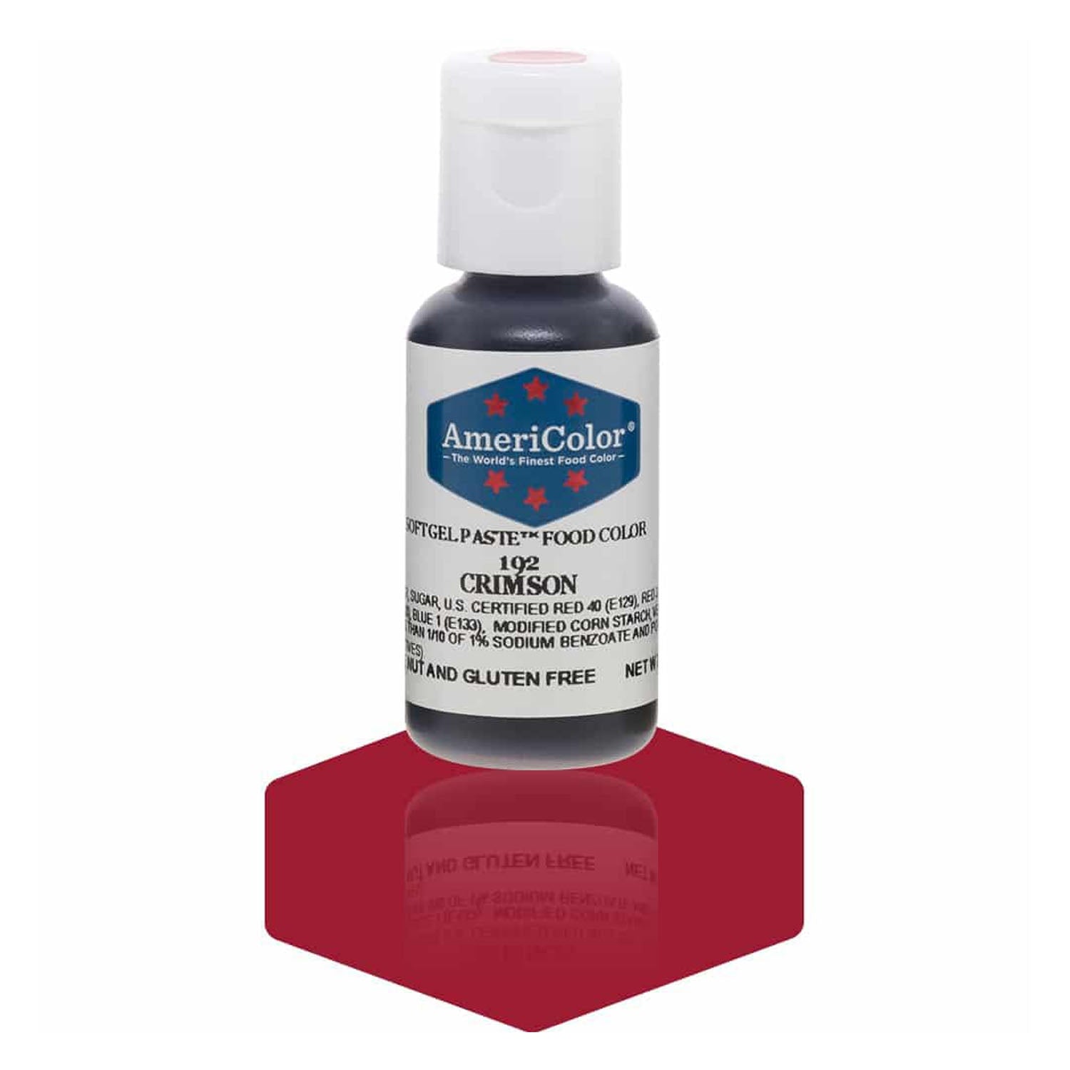 Soft Gel Paste AmeriColor Soft Gel Paste - CRIMSON - Food Coloring