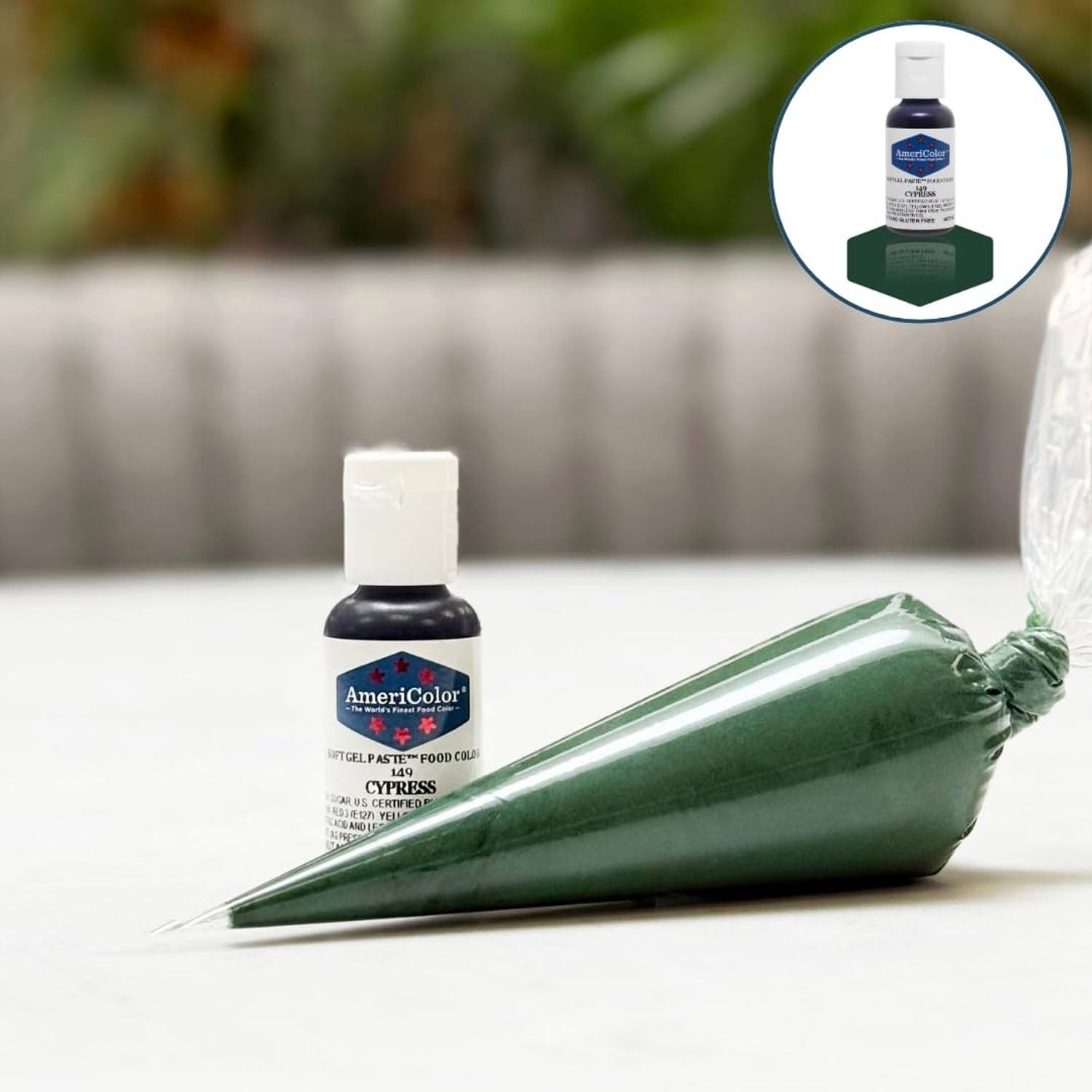 Soft Gel Paste AmeriColor Soft Gel Paste - CYPRESS - Food Coloring