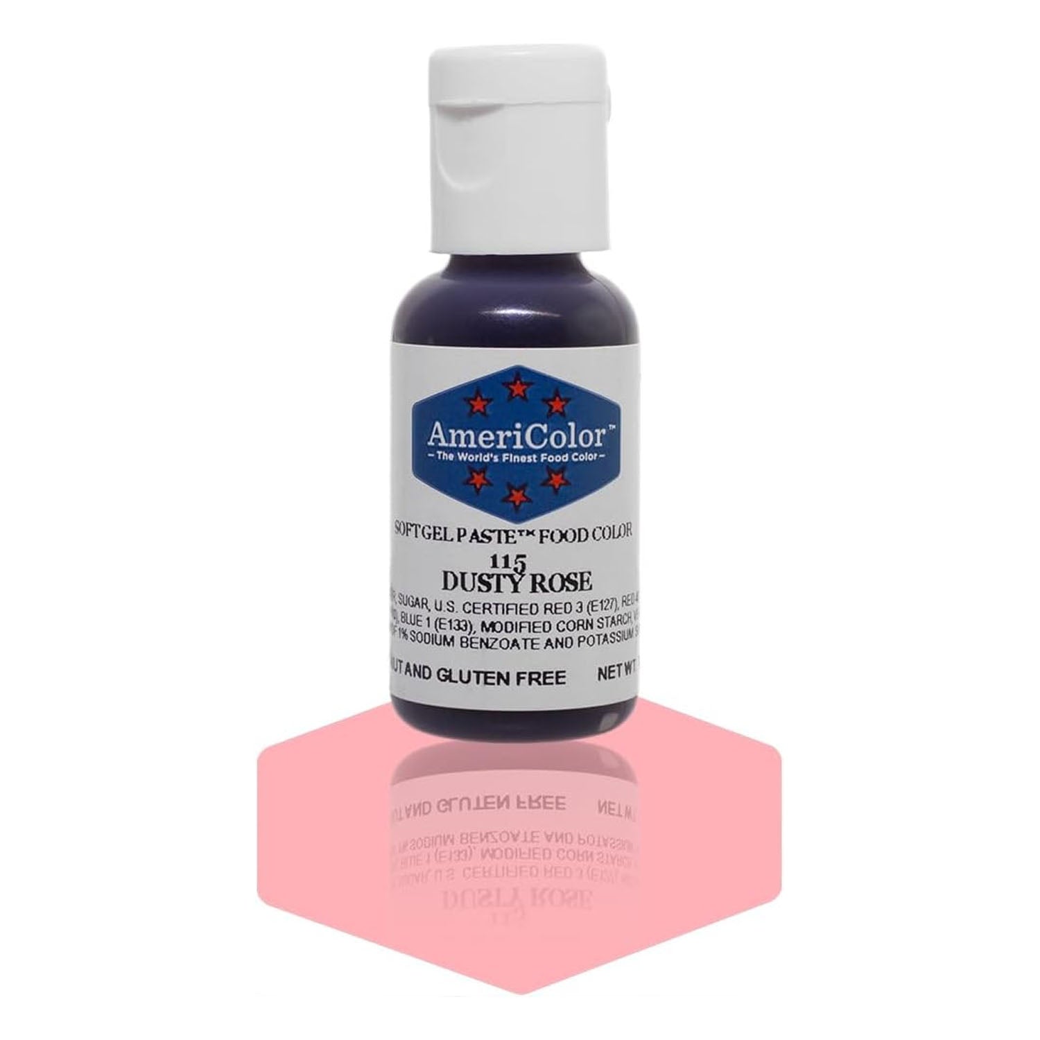 Soft Gel Paste AmeriColor Soft Gel Paste - DUSTY ROSE - Food Coloring