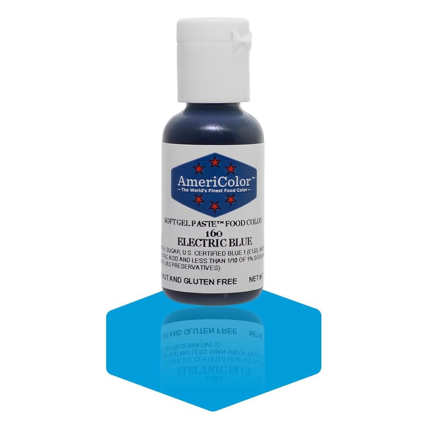 Soft Gel Paste AmeriColor Soft Gel Paste - ELECTRIC BLUE - Food Coloring
