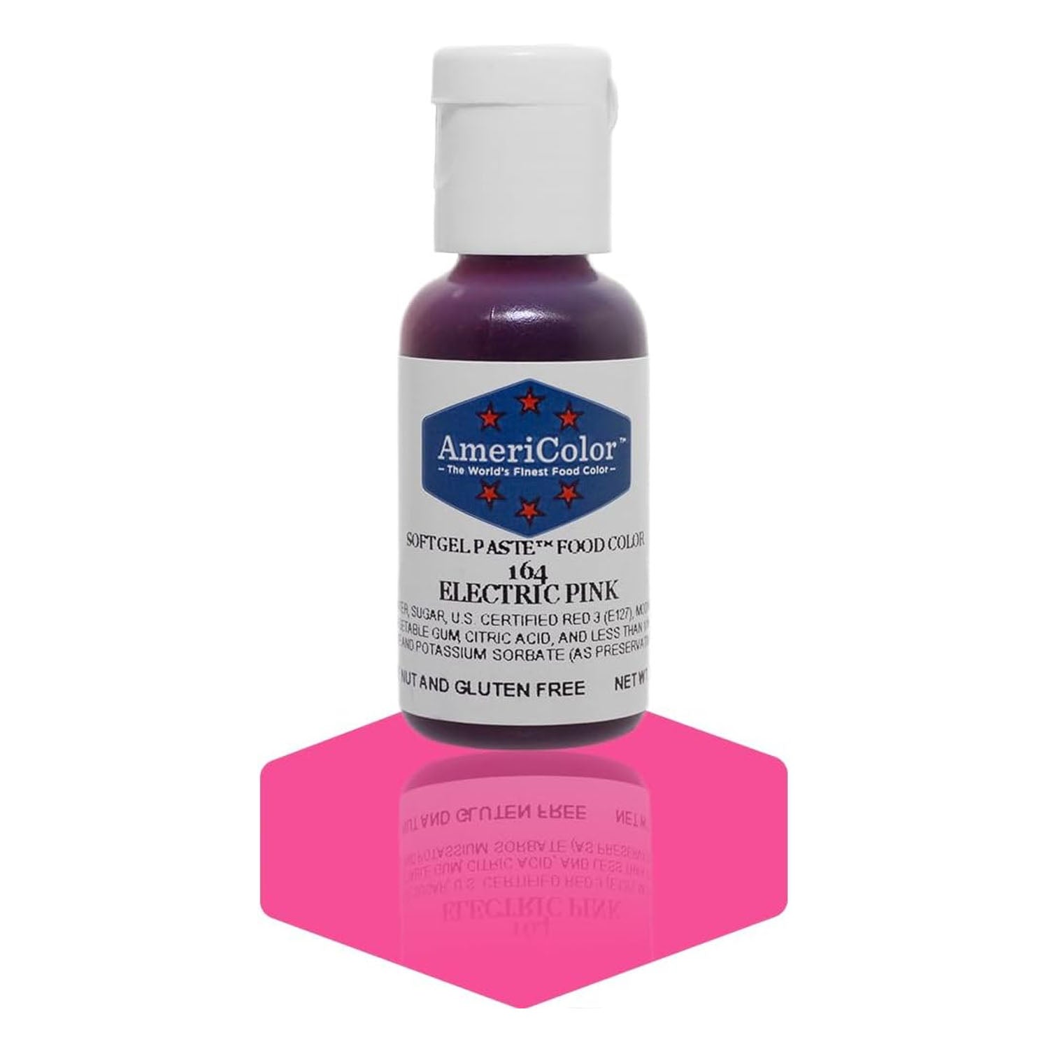 Soft Gel Paste AmeriColor Soft Gel Paste - ELECTRIC PINK - Food Coloring