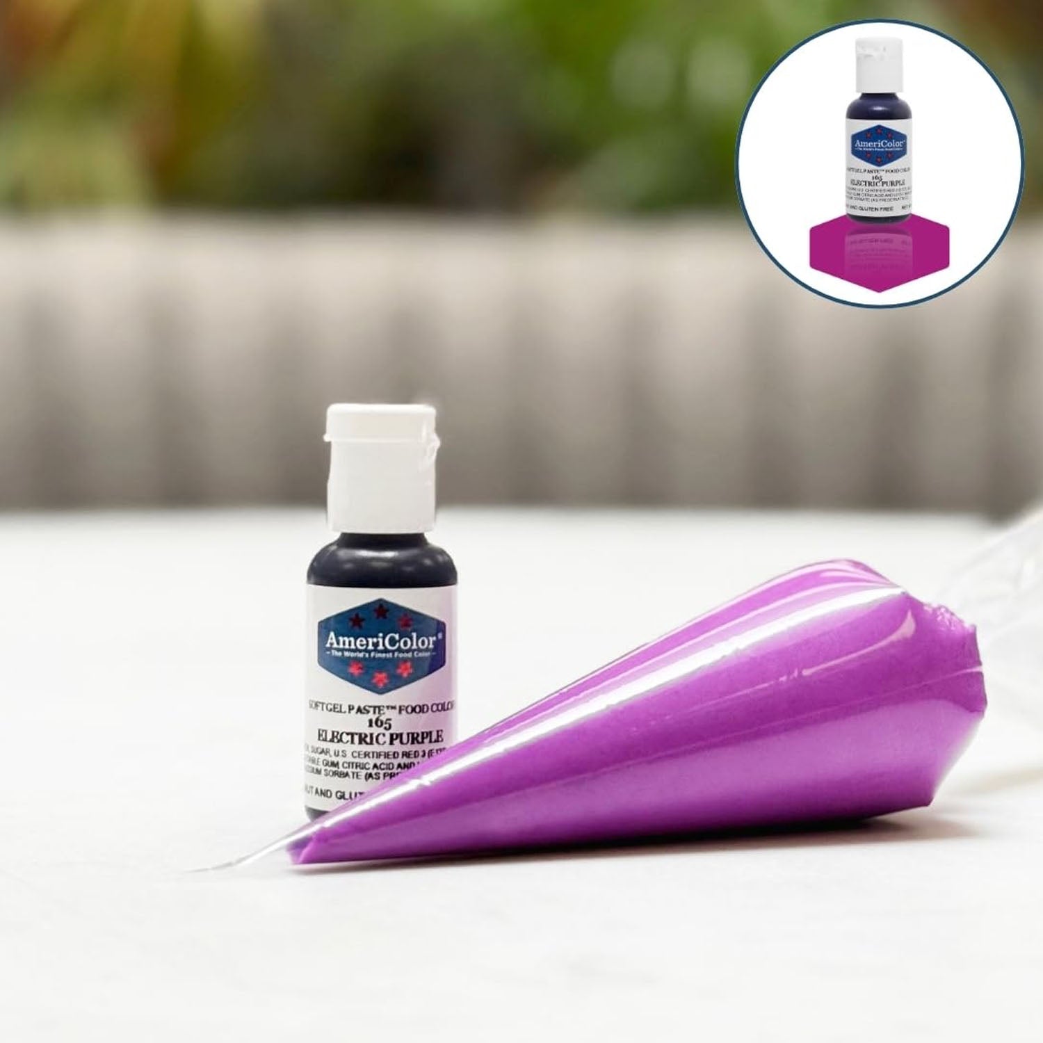 Soft Gel Paste AmeriColor Soft Gel Paste - ELECTRIC PURPLE - Food Coloring