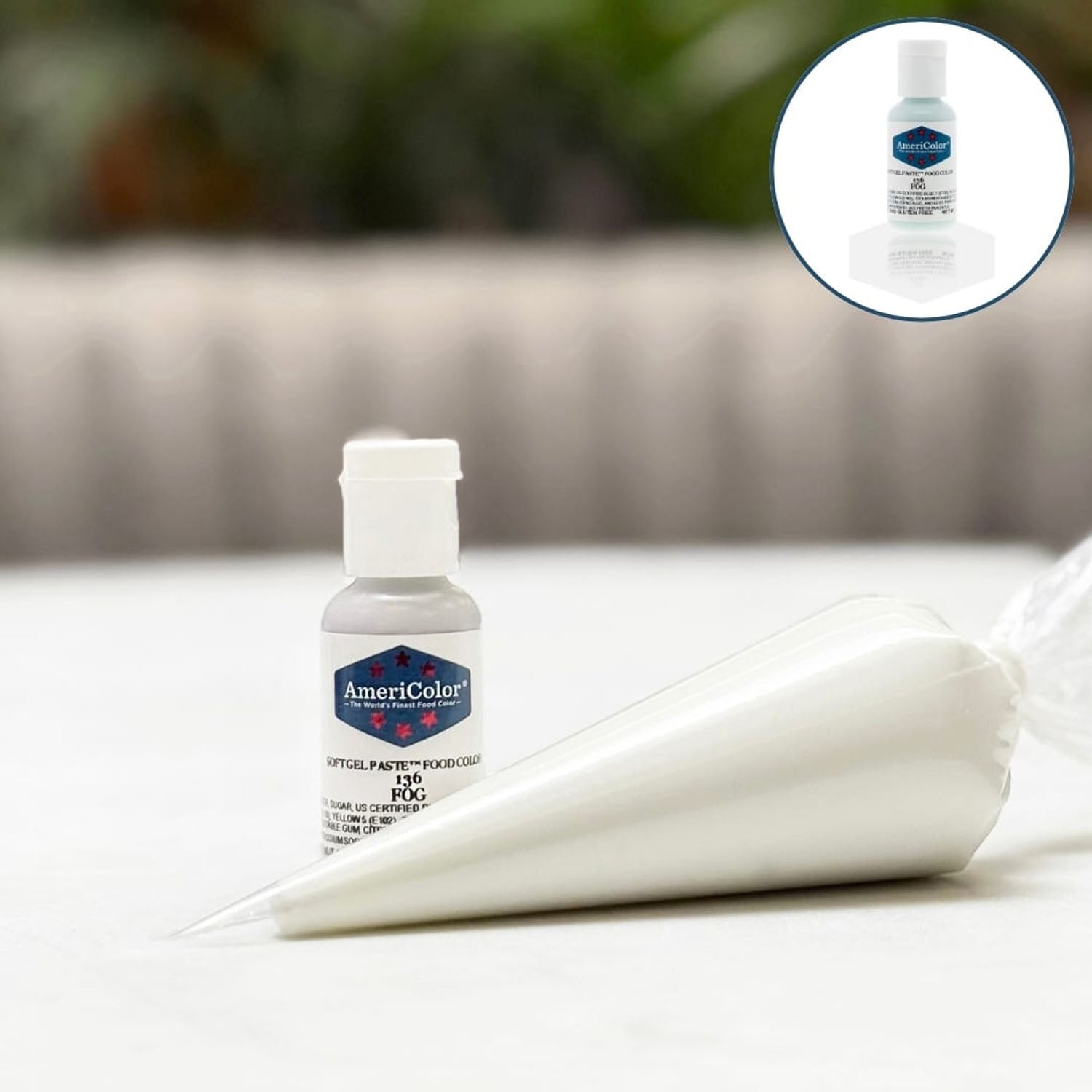 Soft Gel Paste AmeriColor Soft Gel Paste - FOG - Food Coloring