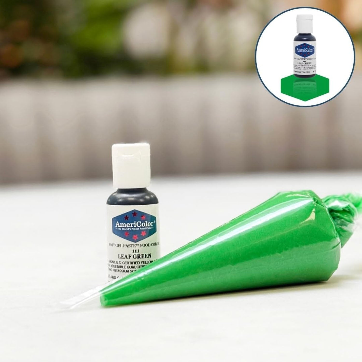 Soft Gel Paste AmeriColor Soft Gel Paste - LEAF GREEN - Food Coloring