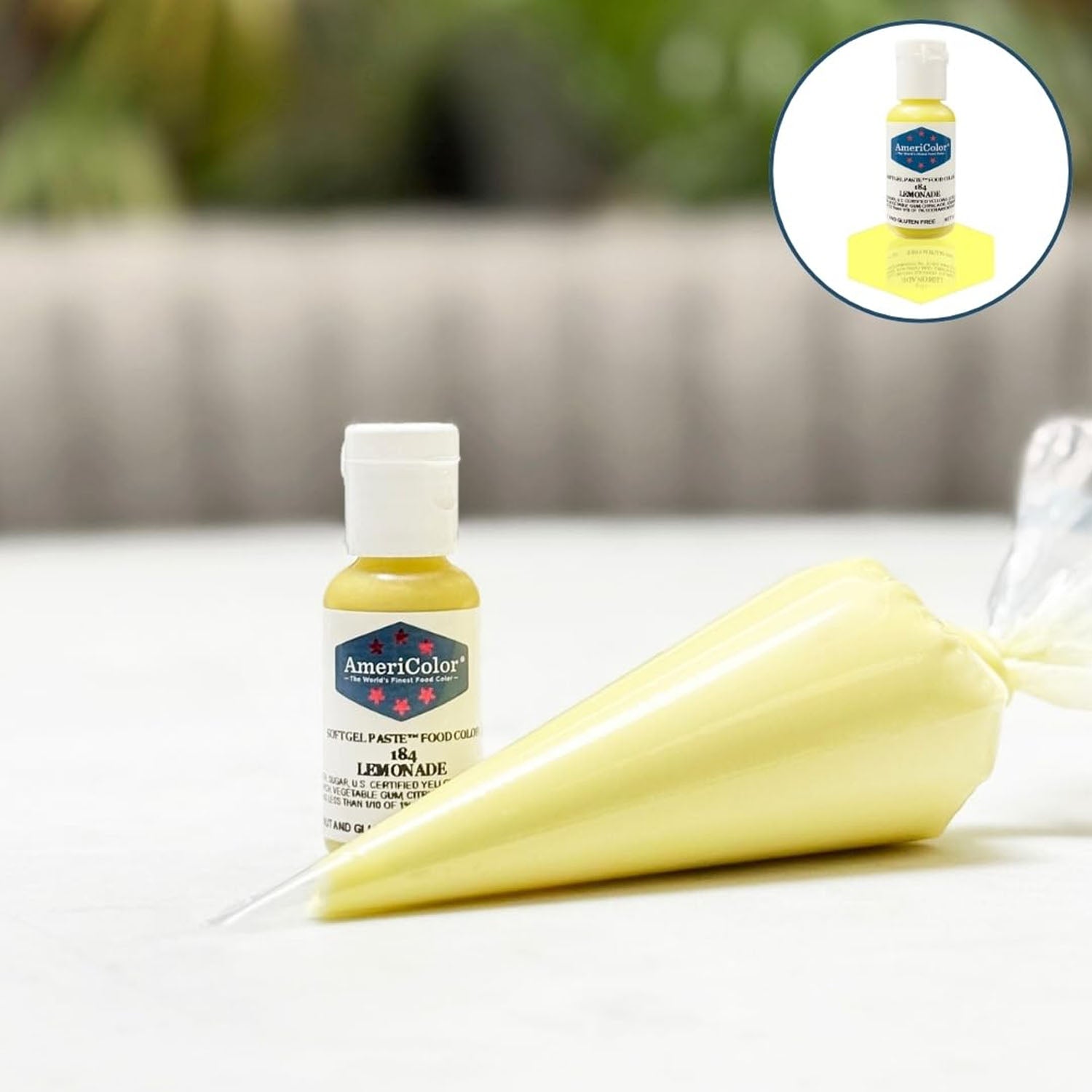 Soft Gel Paste AmeriColor Soft Gel Paste - LEMONADE - Food Coloring