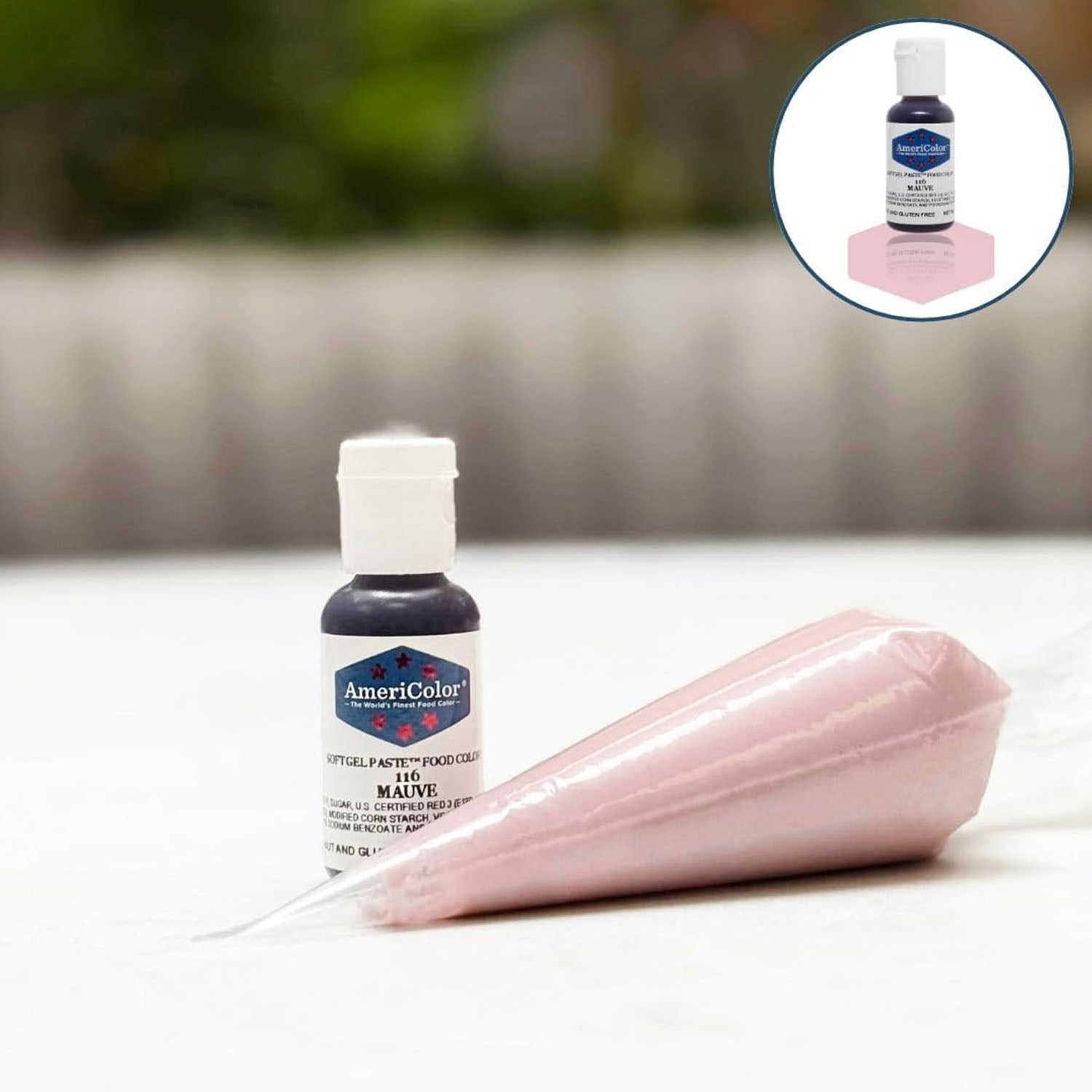 Soft Gel Paste AmeriColor Soft Gel Paste - MAUVE - Food Coloring