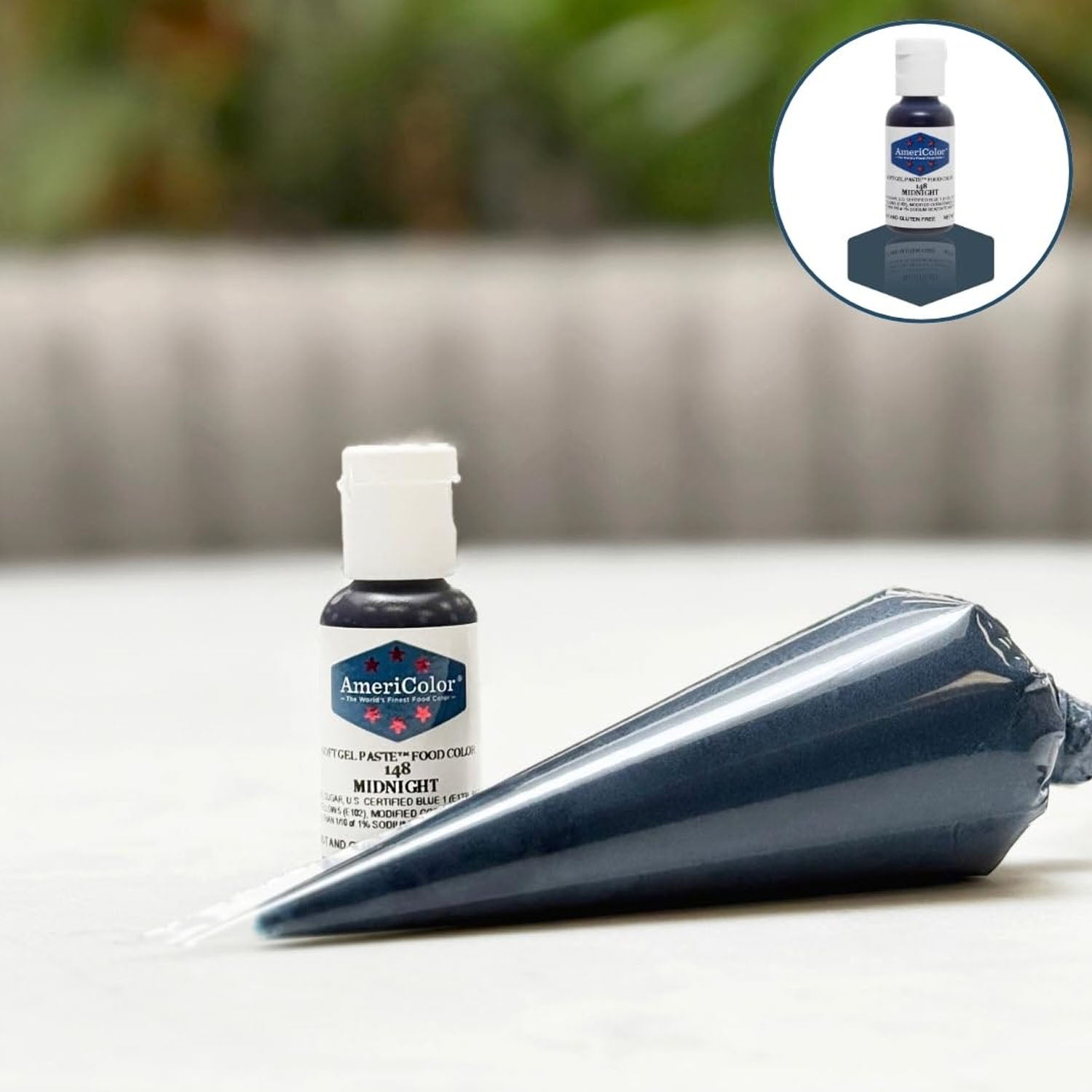 Soft Gel Paste AmeriColor Soft Gel Paste - MIDNIGHT - Food Coloring
