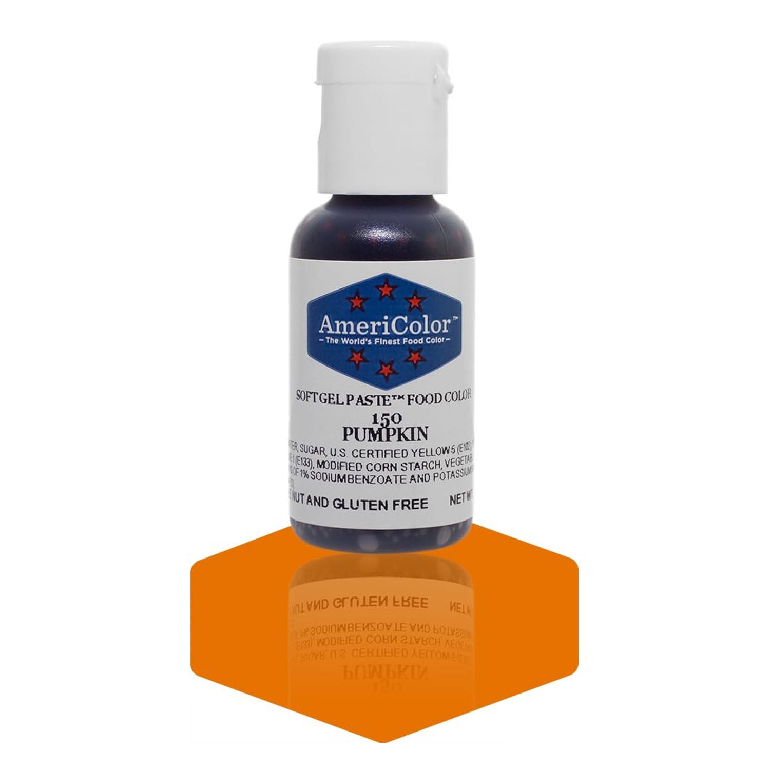 Soft Gel Paste AmeriColor Soft Gel Paste - PUMPKIN - Food Coloring