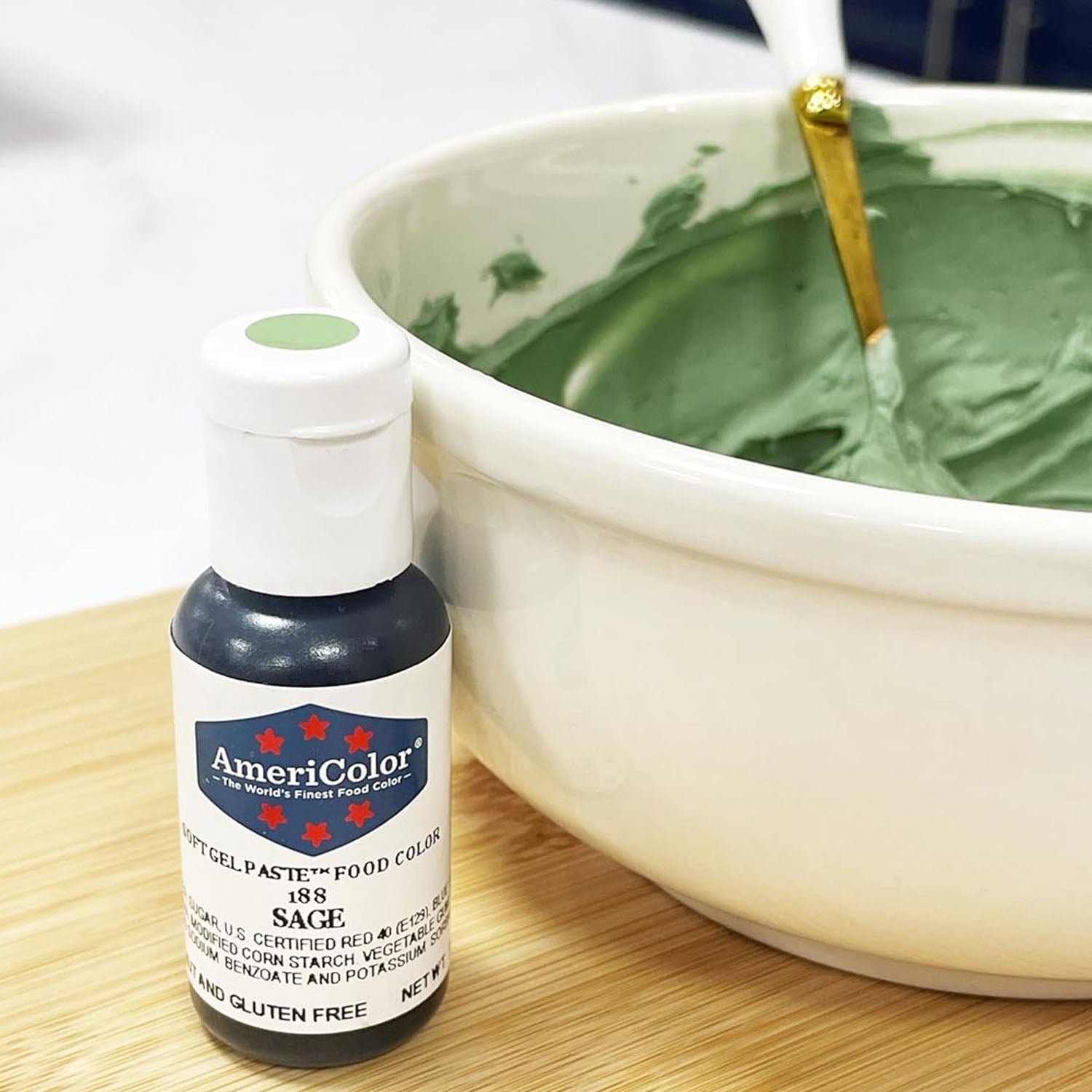 Soft Gel Paste AmeriColor Soft Gel Paste - SAGE - Food Coloring