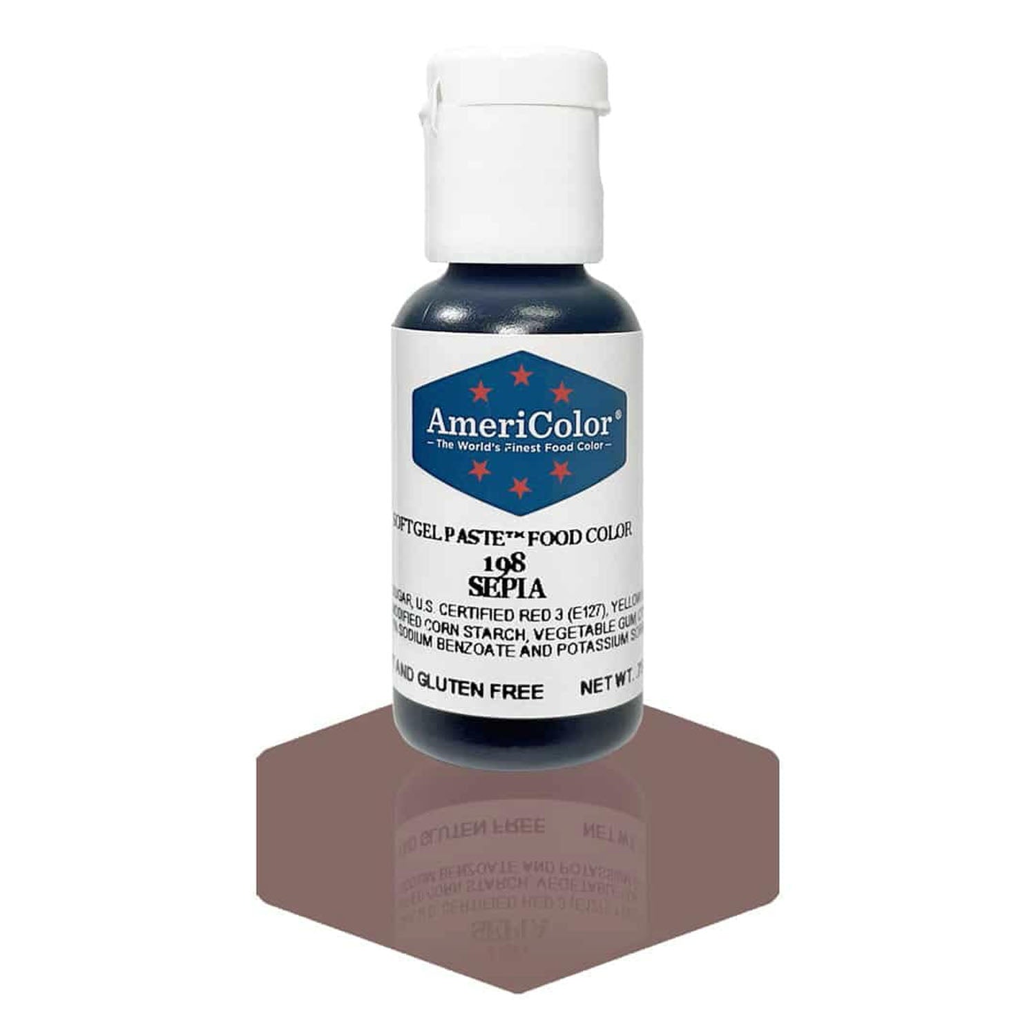 Soft Gel Paste AmeriColor Soft Gel Paste - SEPIA - Food Coloring
