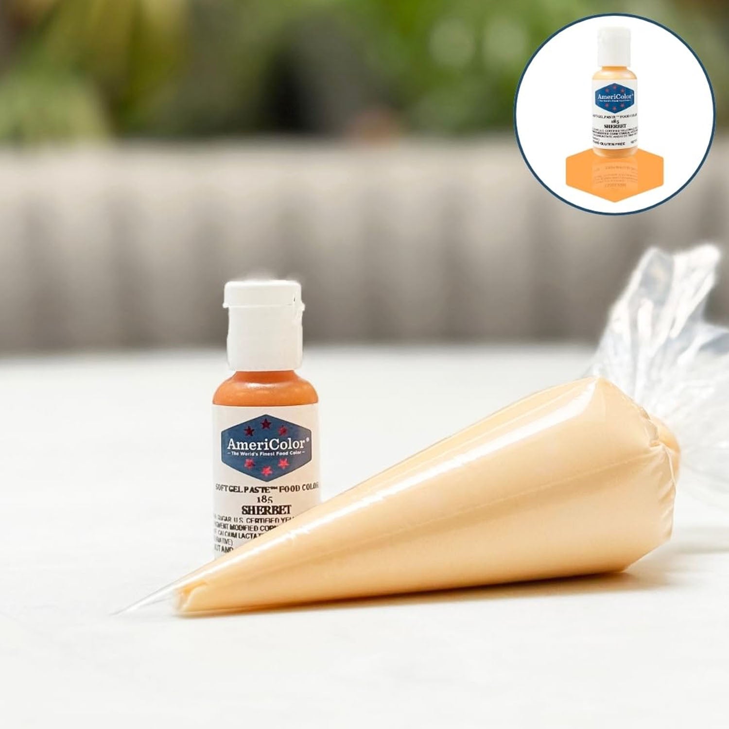 Soft Gel Paste AmeriColor Soft Gel Paste - SHERBET - Food Coloring