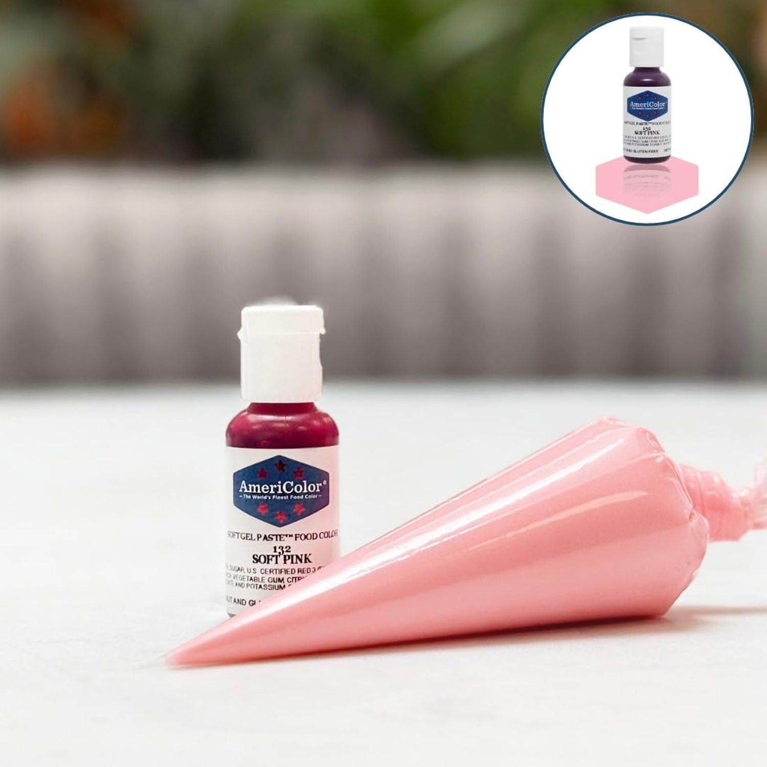 Soft Gel Paste AmeriColor Soft Gel Paste - SOFT PINK - Food Coloring