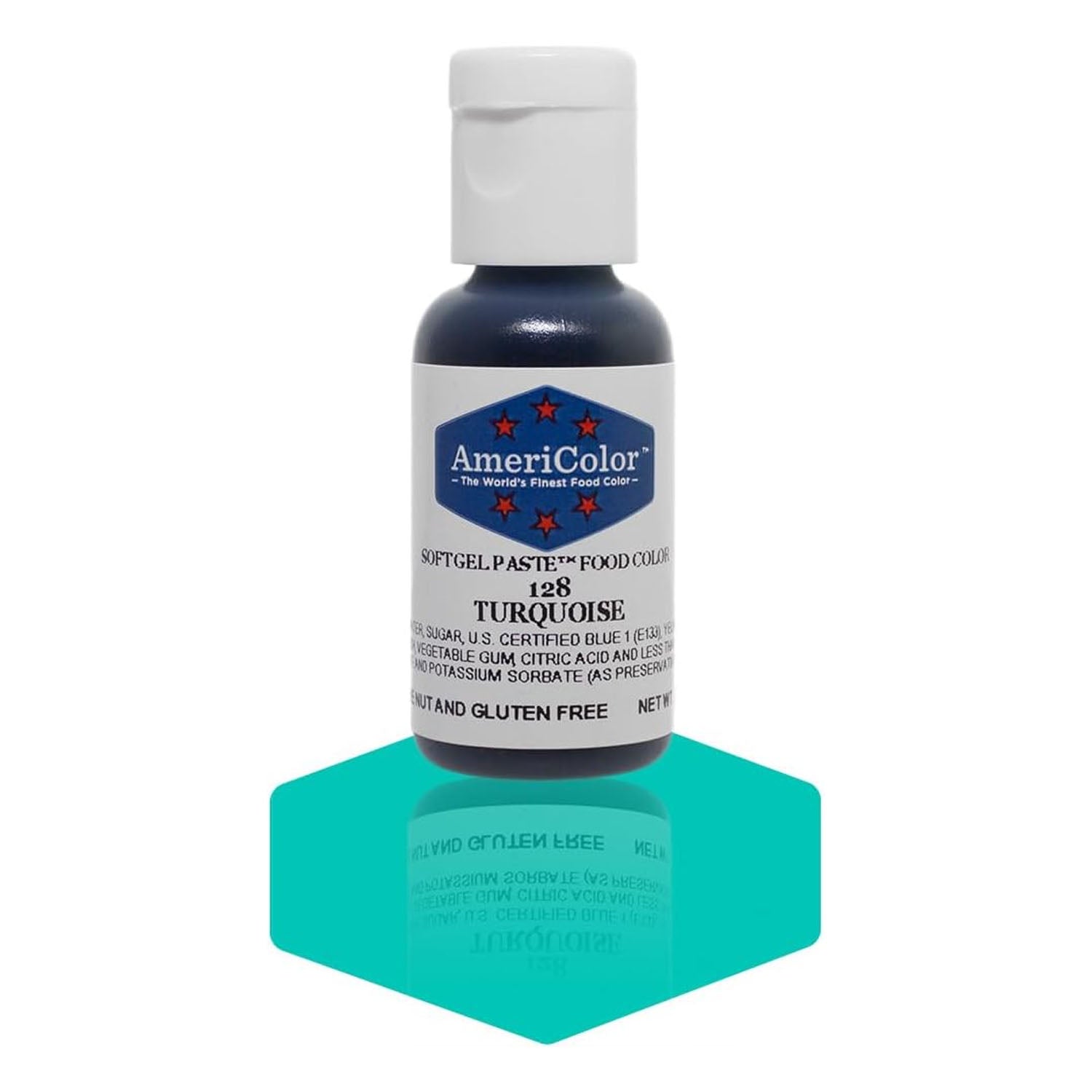 Soft Gel Paste AmeriColor Soft Gel Paste - TURQUOISE - Food Coloring