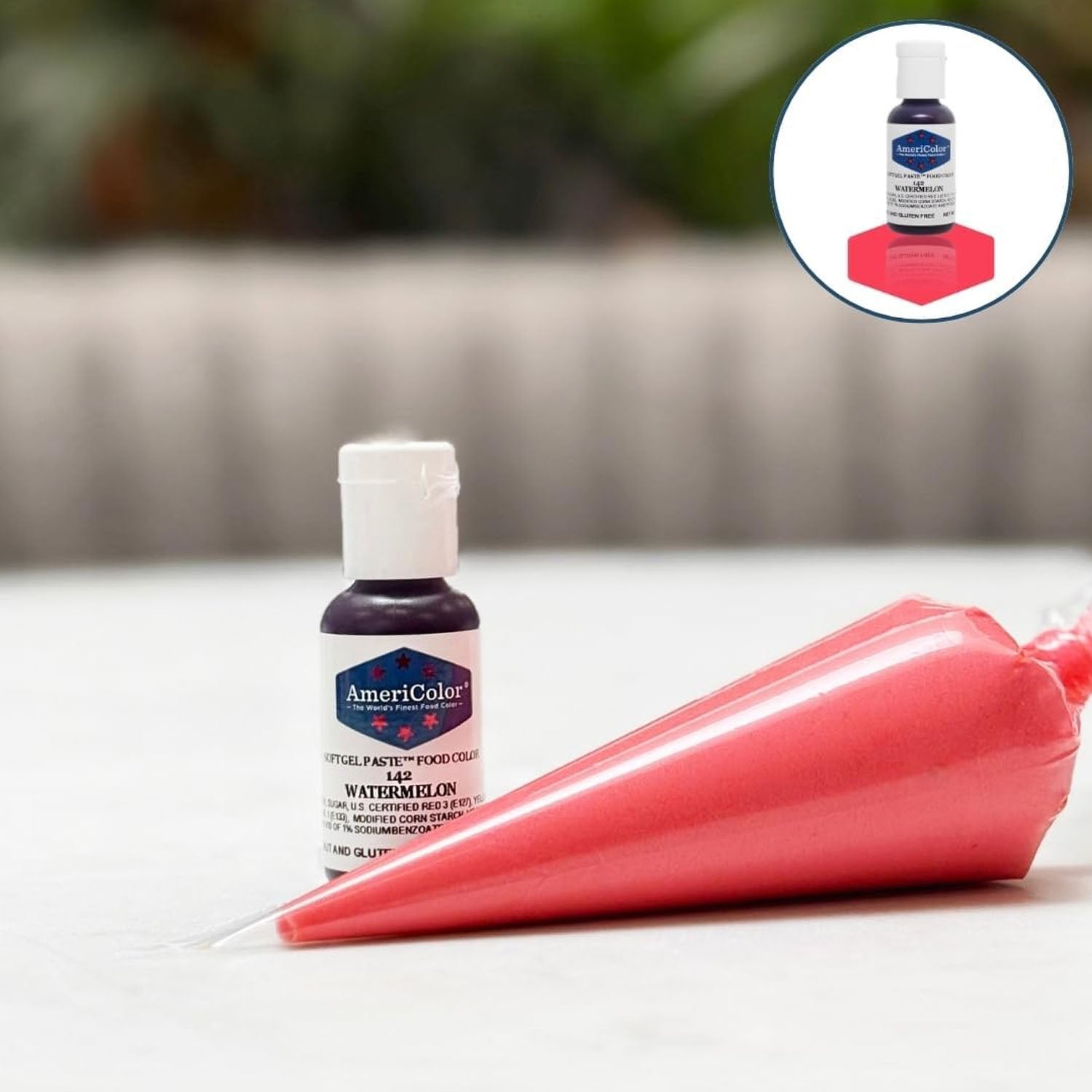 Soft Gel Paste AmeriColor Soft Gel Paste - WATERMELON - Food Coloring