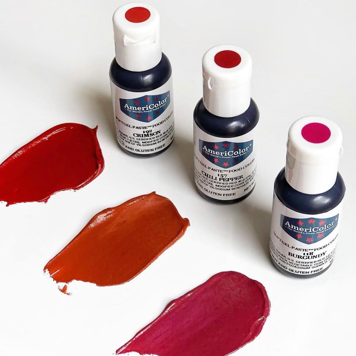 Soft Gel Paste AmeriColor Soft Gel Paste - BURGUNDY - Food Coloring