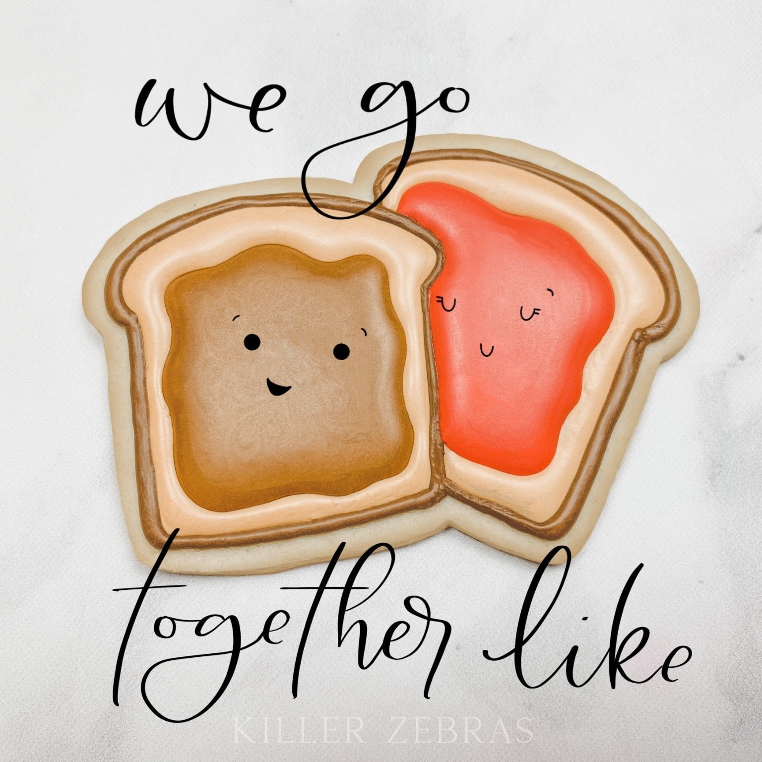 Cookie Cutters Peanut Butter & Jelly – Cookie Cutter & Stencil Set