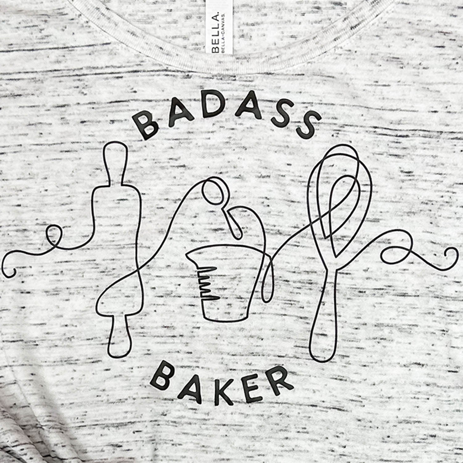 Badass Baker Women's Slouchy Tee