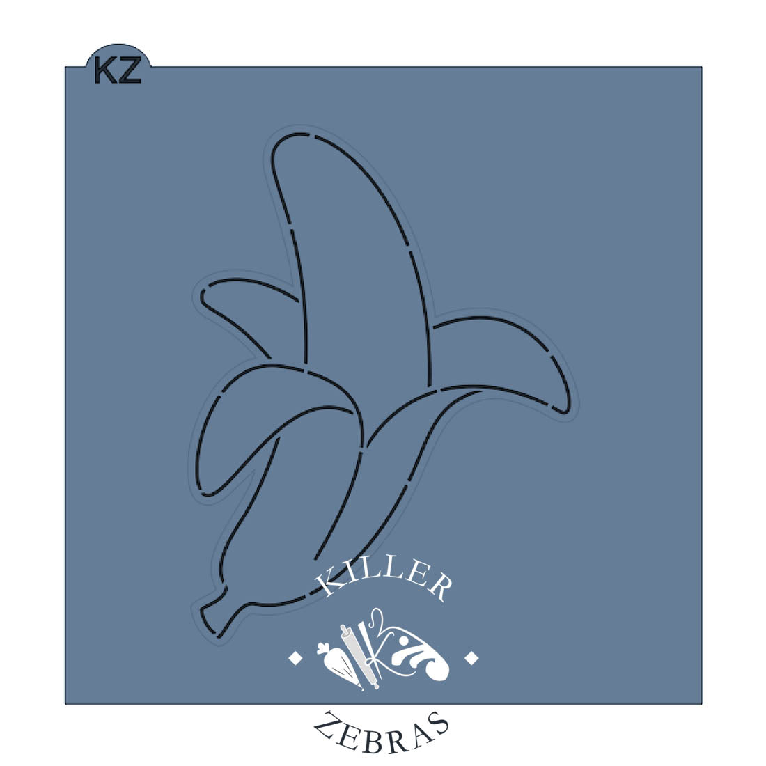 Cookie Cutters Banana Cutter/Stencil