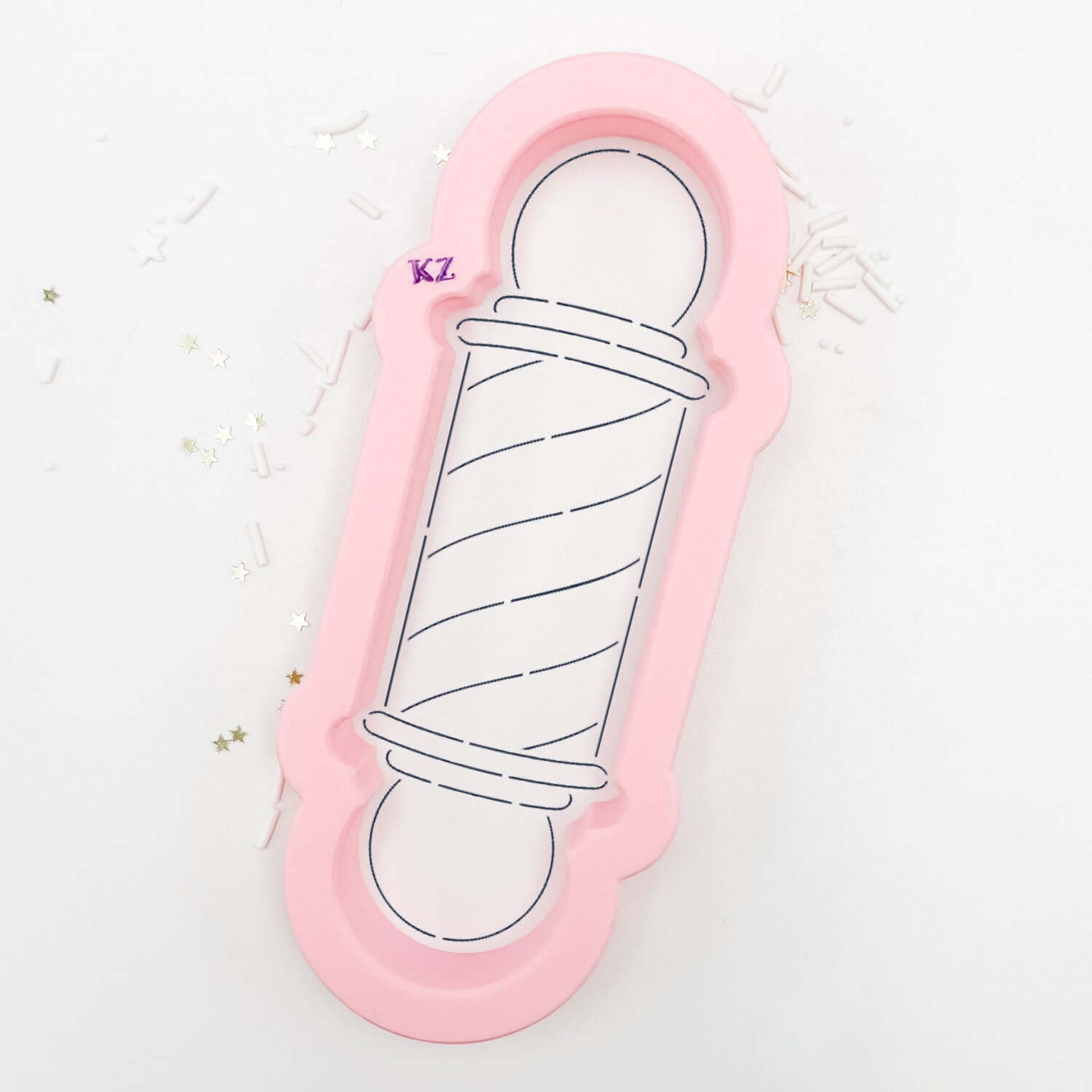 Cookie Cutters Barber Pole Cutter/Stencil