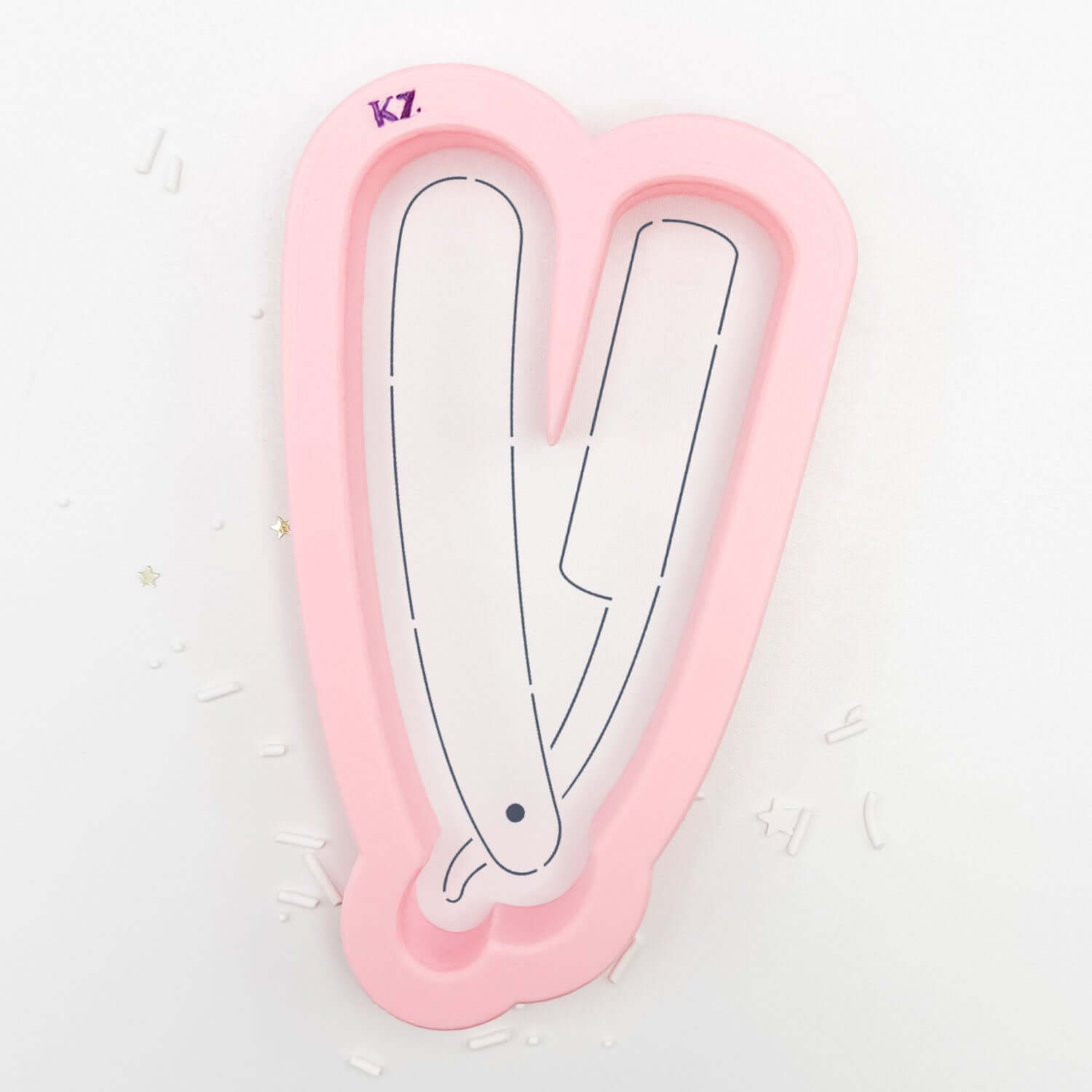 Cookie Cutters Barber Straight Razor Cutter/Stencil