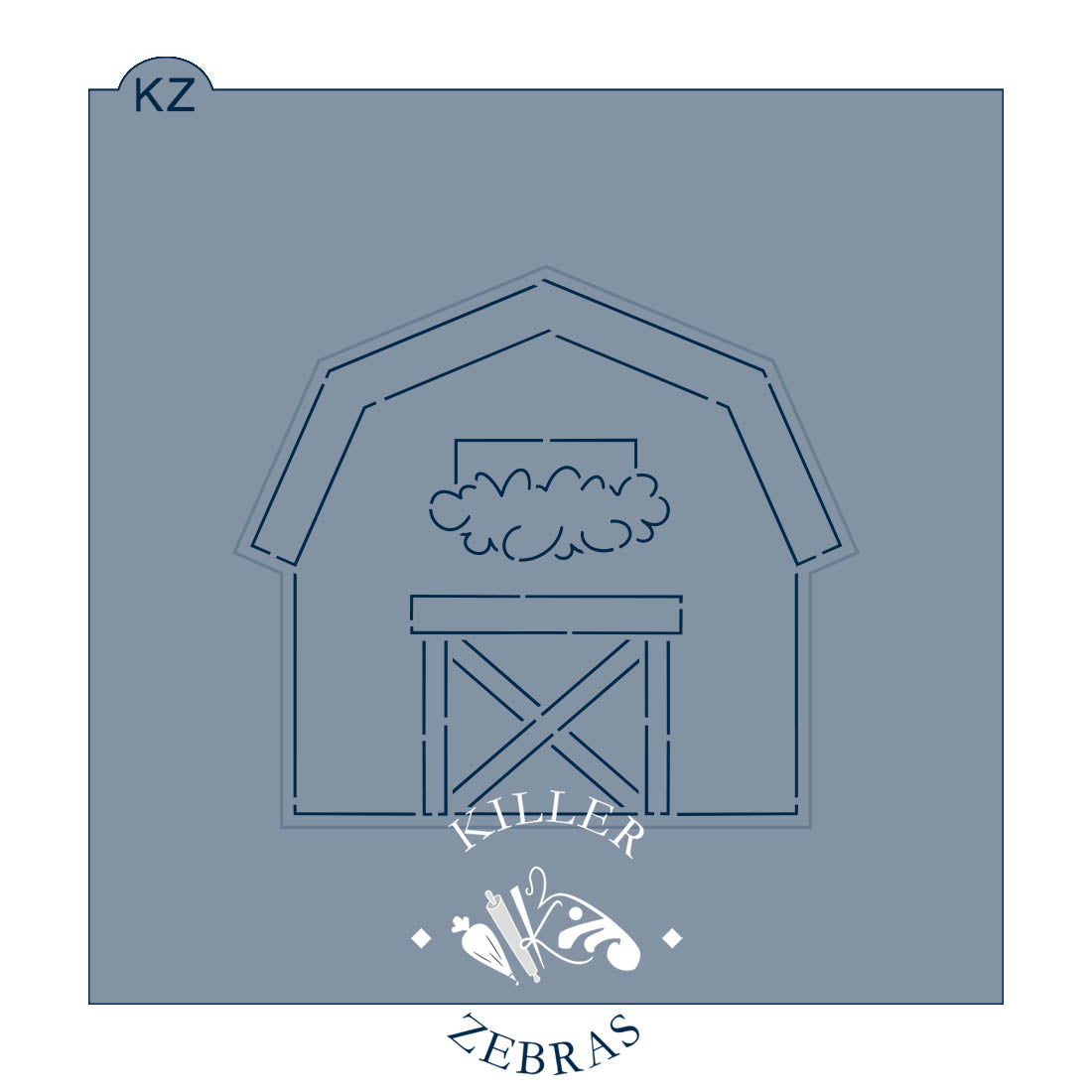 Cookie Cutters Barn Cutter/Stencil
