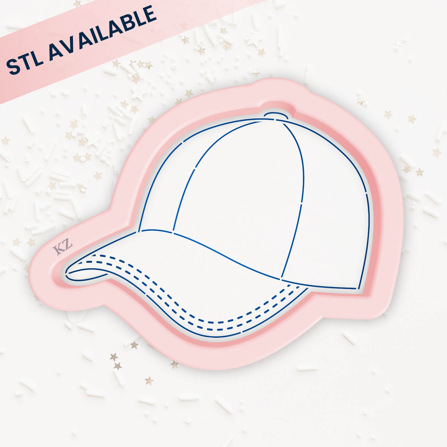 Cookie Cutters Baseball Hat – Cookie Cutter & Stencil Set