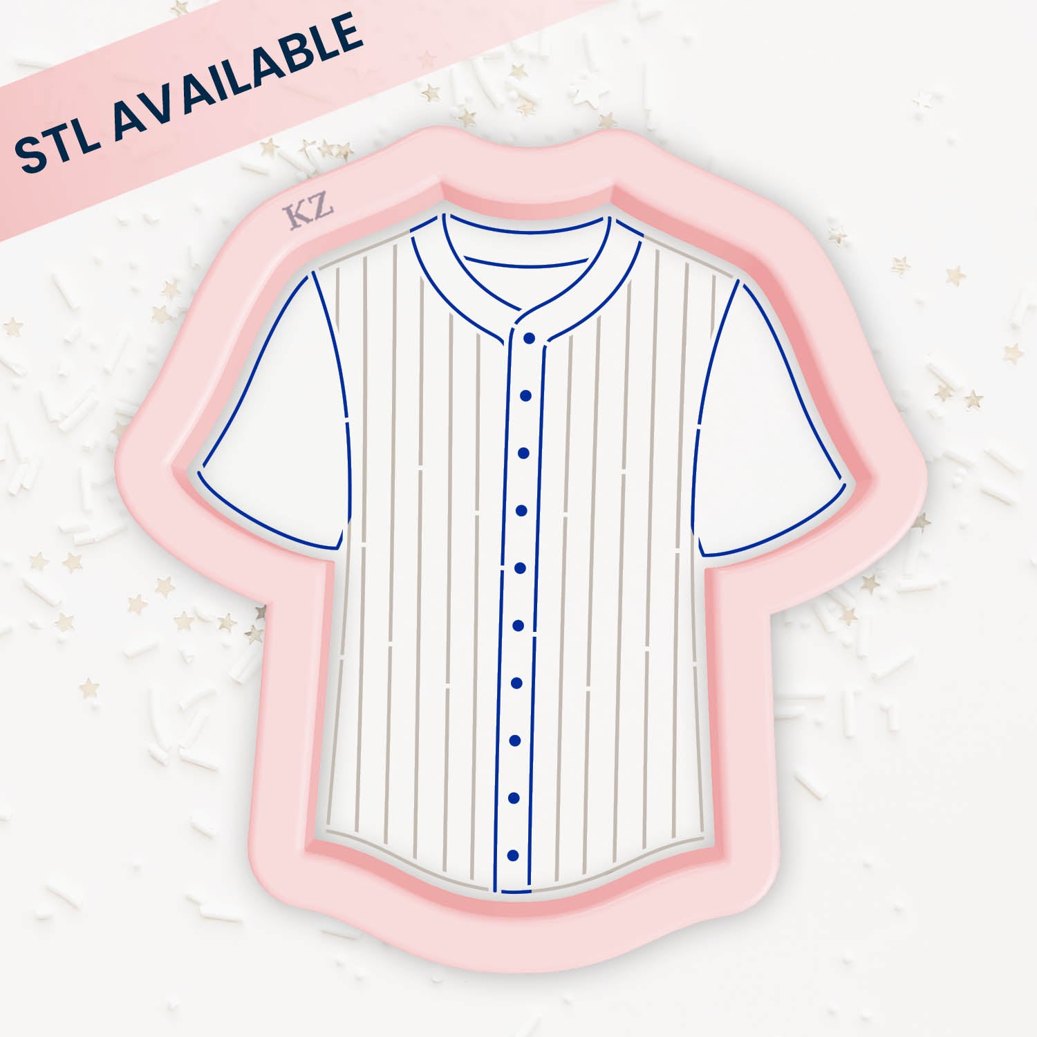 Cookie Cutters Baseball Jersey – Cookie Cutter & Stencil Set