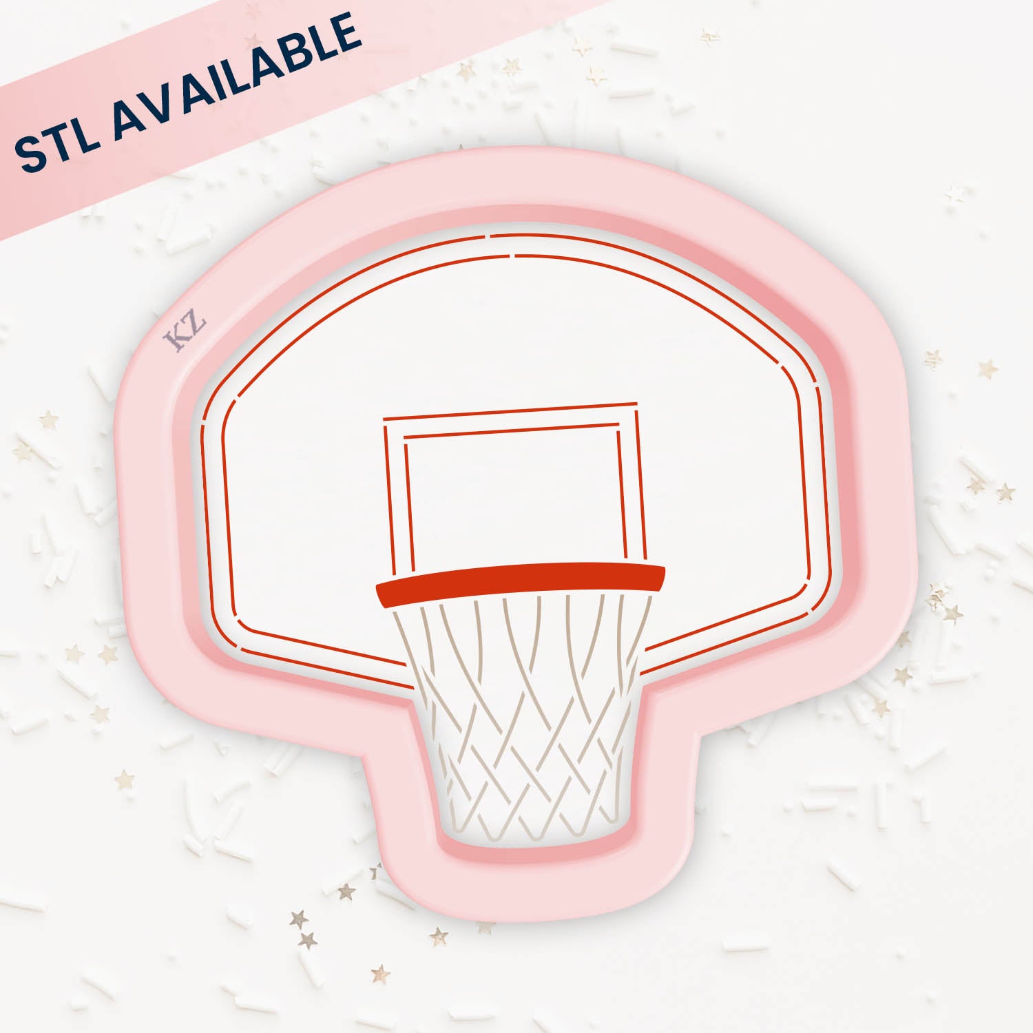 Cookie Cutters Basketball Hoop – Cookie Cutter & Stencil Set