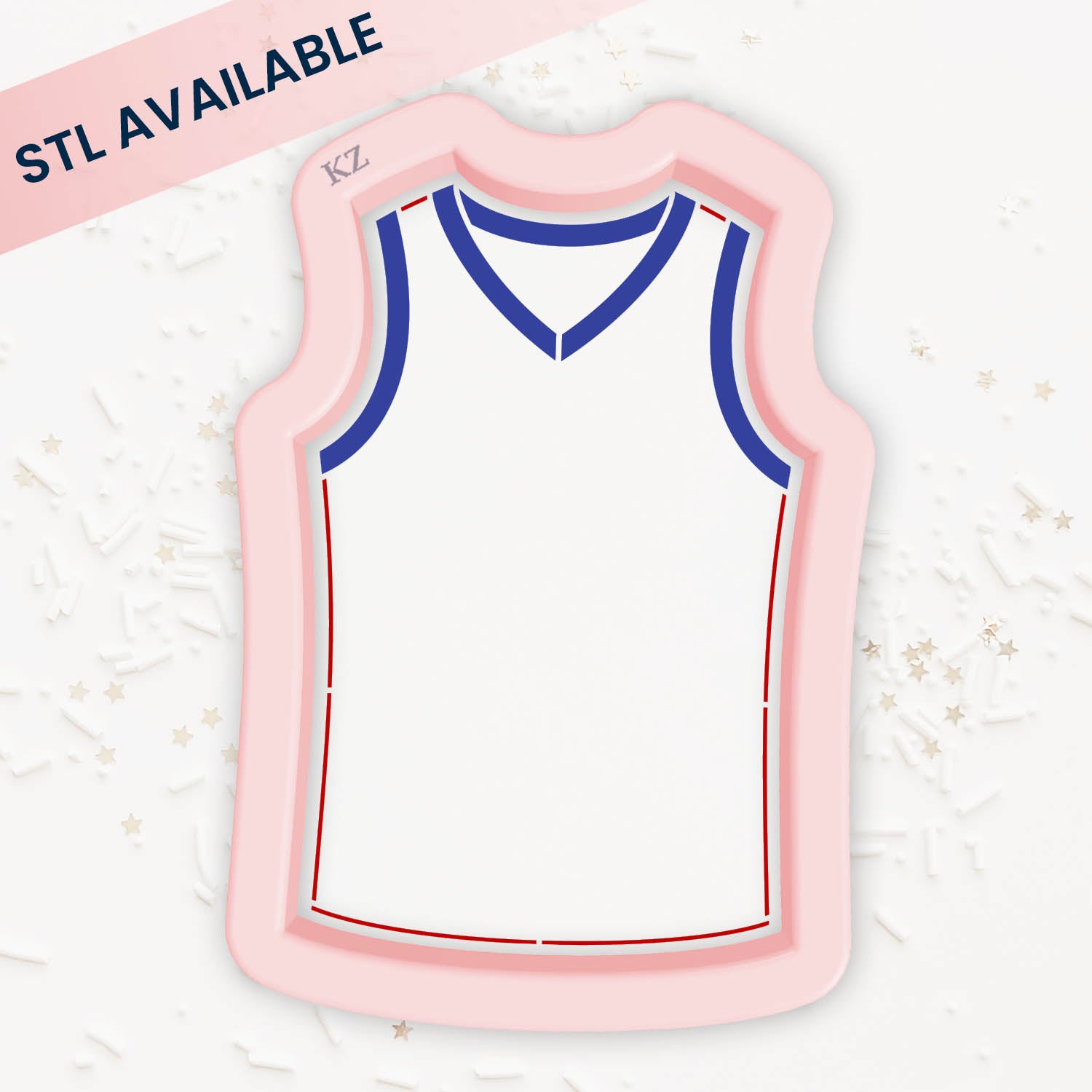 Cookie Cutters Basketball Jersey – Cookie Cutter & Stencil Set