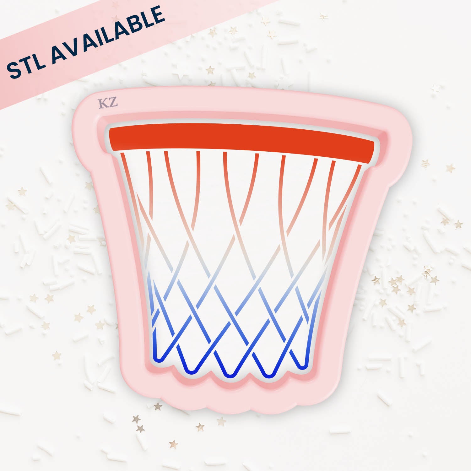 Cookie Cutters Basketball Net – Cookie Cutter & Stencil Set