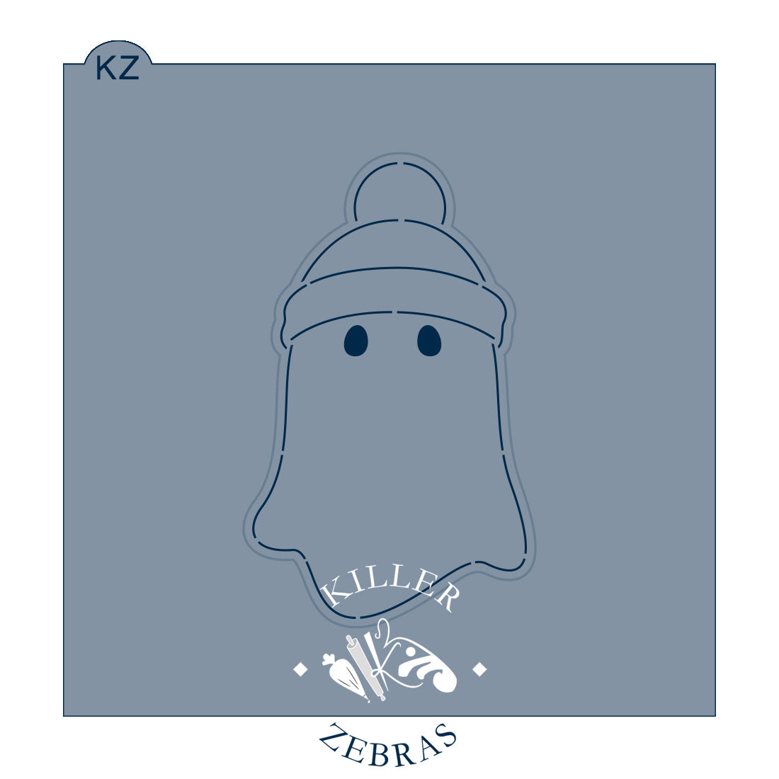 Cookie Cutters Beanie Ghost Cutter/Stencil