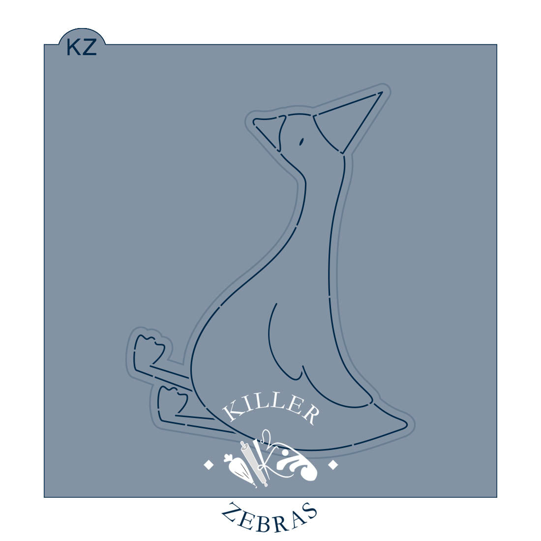 Cookie Cutters Birthday Goose Cutter/Stencil