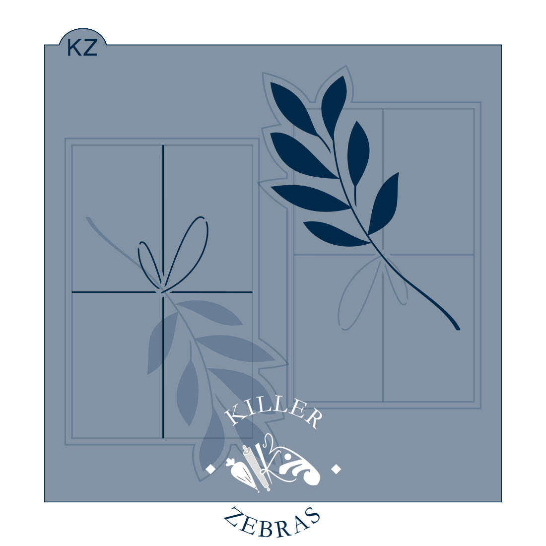 Cookie Cutters Botanical Gift Cutter/Stencil