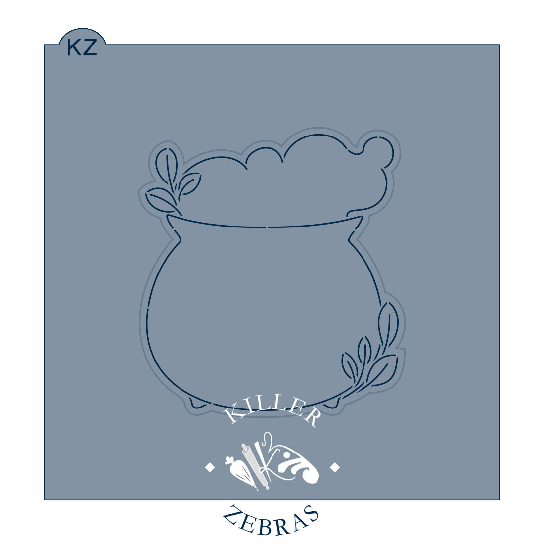 Cookie Cutters Bubbling Cauldron – Cookie Cutter & Stencil Set