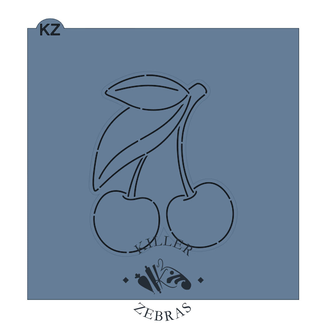 Cookie Cutters Cherries – Cookie Cutter & Stencil Set