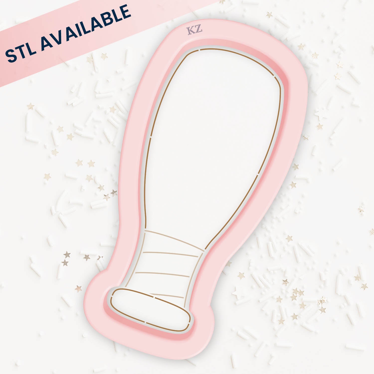 Cookie Cutters Chubby Baseball Bat – Cookie Cutter & Stencil Set