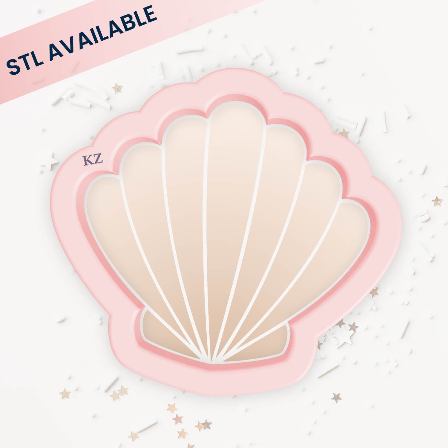 Cookie Cutters Clamshell Cutter/Stencil Physical Cutter Stencil Cutter Full Design Stencil