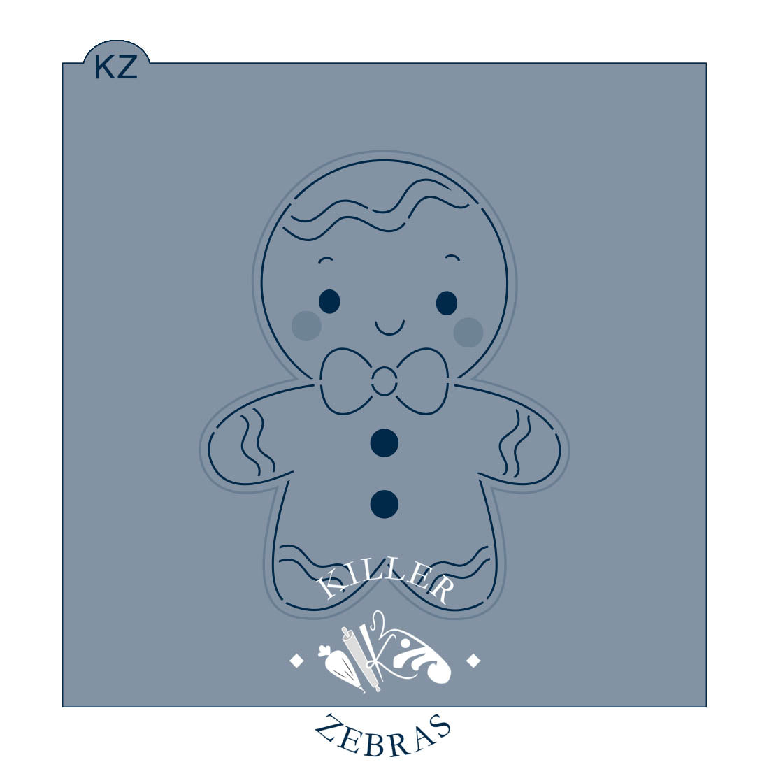 Cookie Cutters Classic Gingerbread Boy Cutter/Stencil