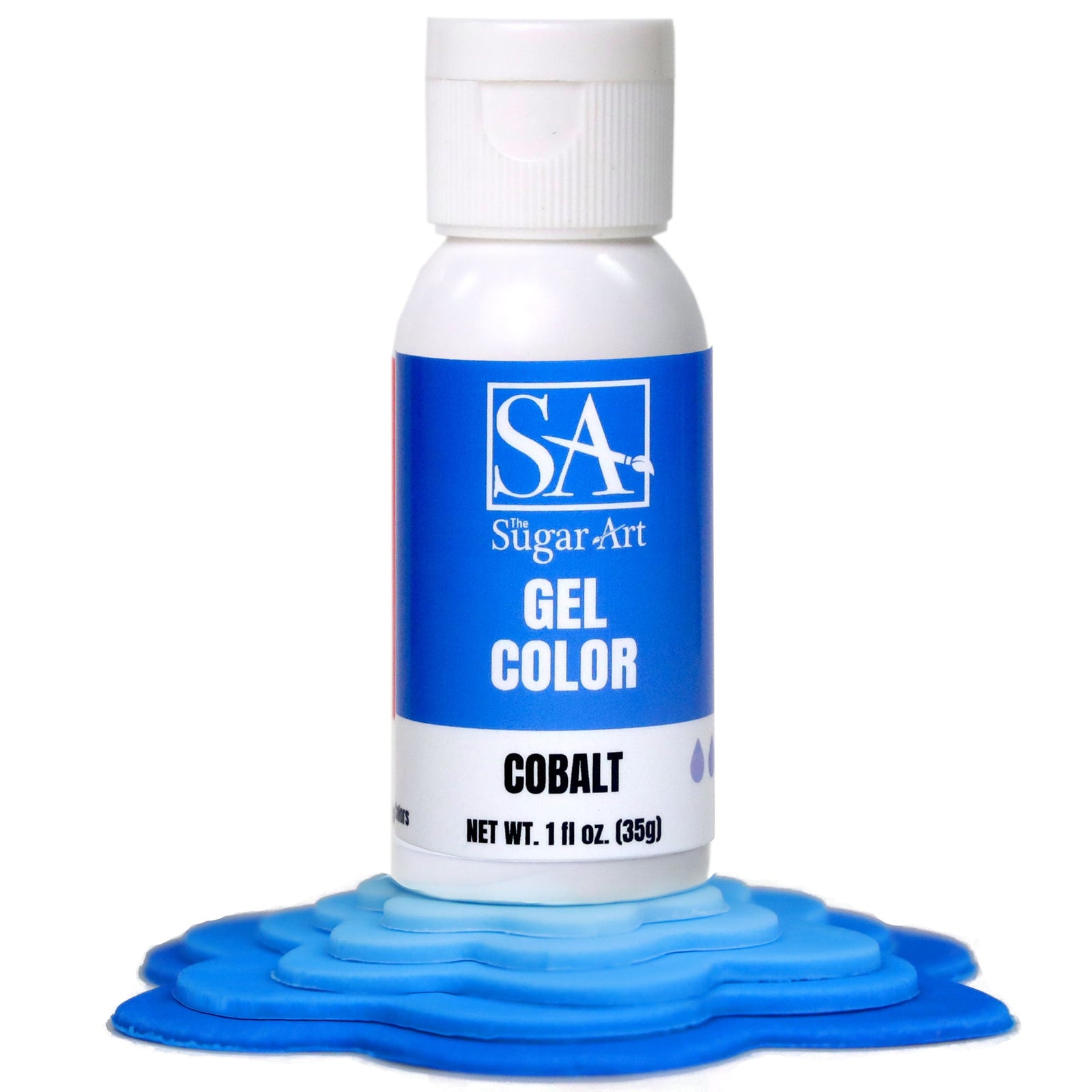 Gel Color Cobalt Sugar Art Gel Color